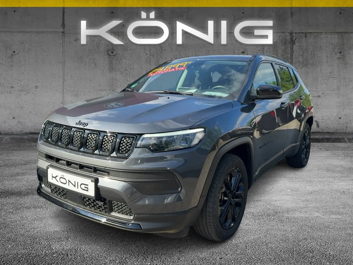 Jeep Compass 1.5 Night Eagle Automatik Navi*Klima*RFK Grau - 1