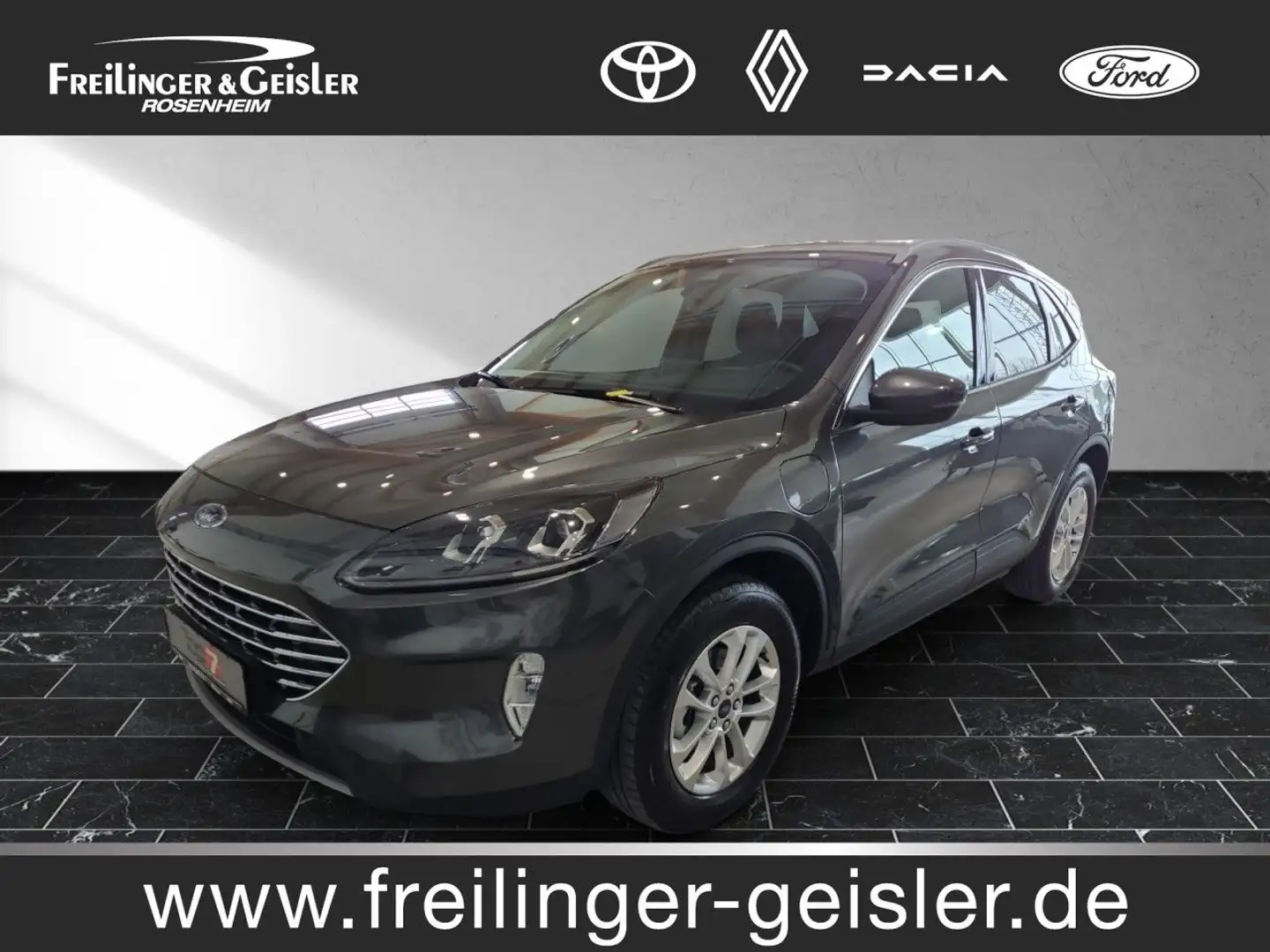 Ford Kuga Plug-In Hybrid Titanium X Bluetooth Navi LED Gris - 1