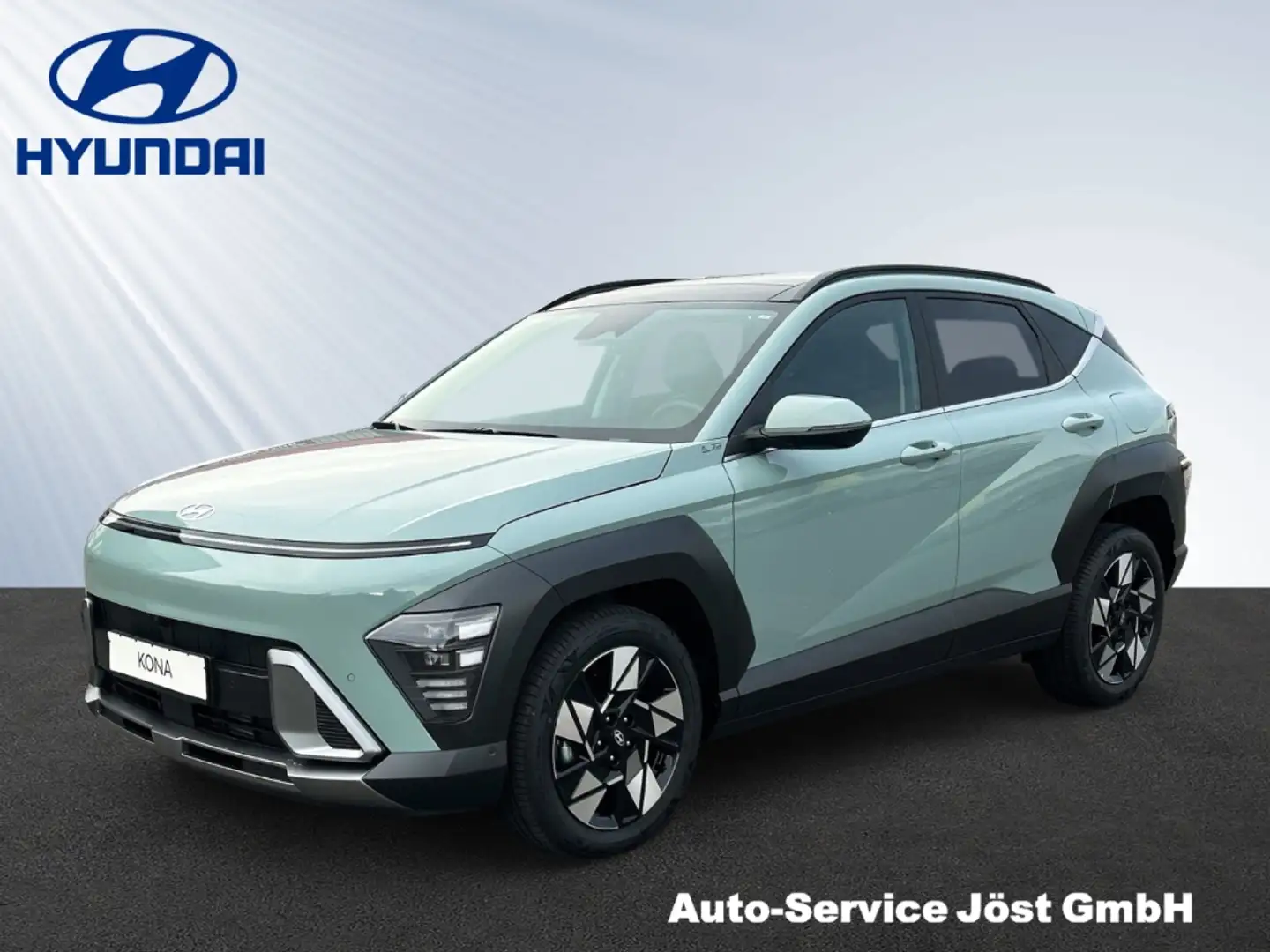 Hyundai KONA Prime 1.6 T-GDI -AKTION KV bis 20.12.2025!! Grün - 1