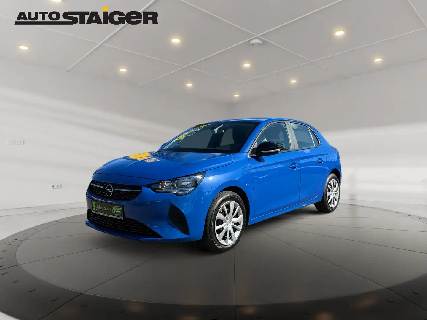 Opel Corsa F 1.2 Turbo Edition KAM PDC Sitz-Lenkradh. Blau - 2