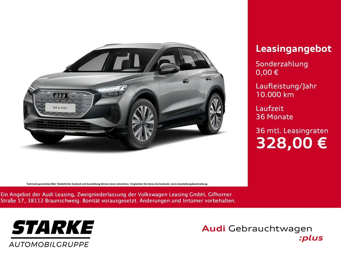 Audi Q4 e-tron 35 Grau - 1