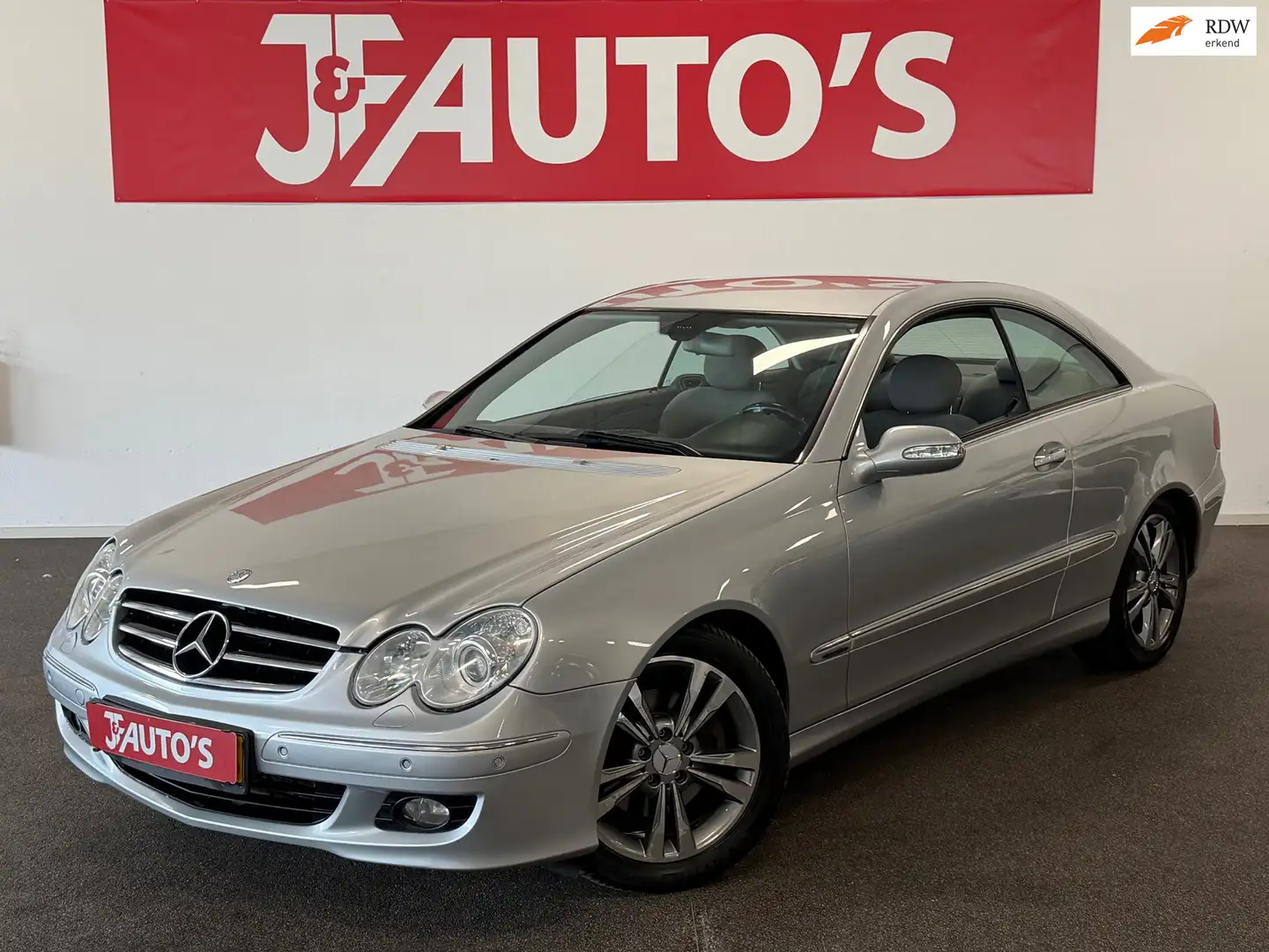 Mercedes-Benz CLK 280 Coupé ELEGANCE|AUTOMAAT|ECC AIRCO|ELEC PAKKET|TREK Grau - 1