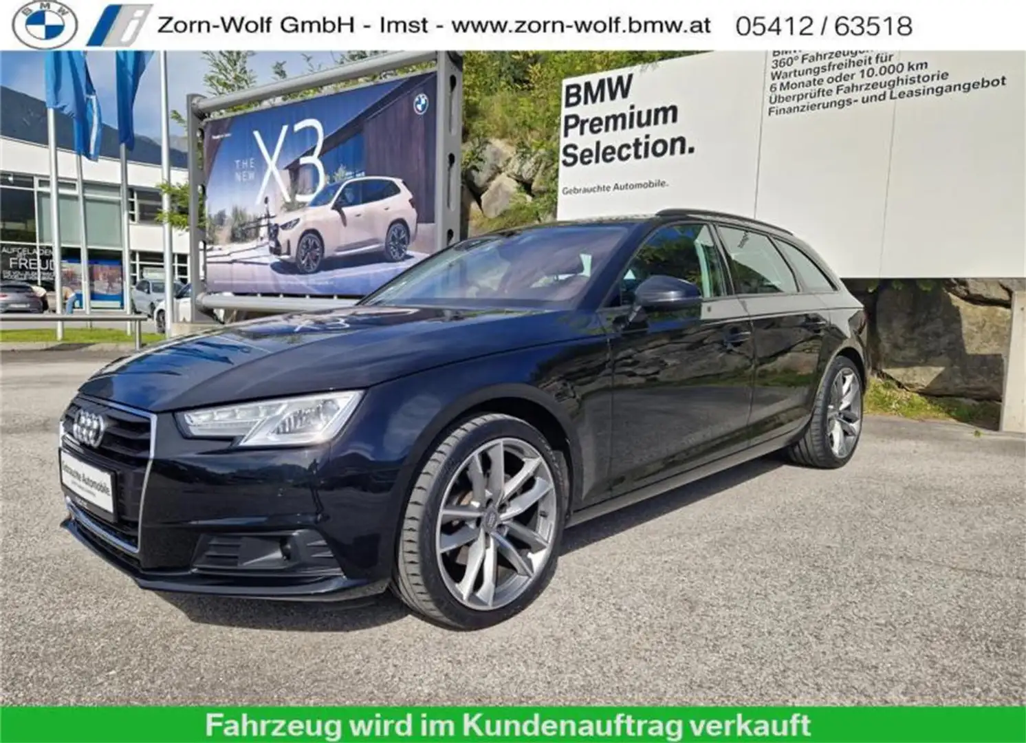 Audi A4 Avant 2,0 TDI S-tronic Noir - 1