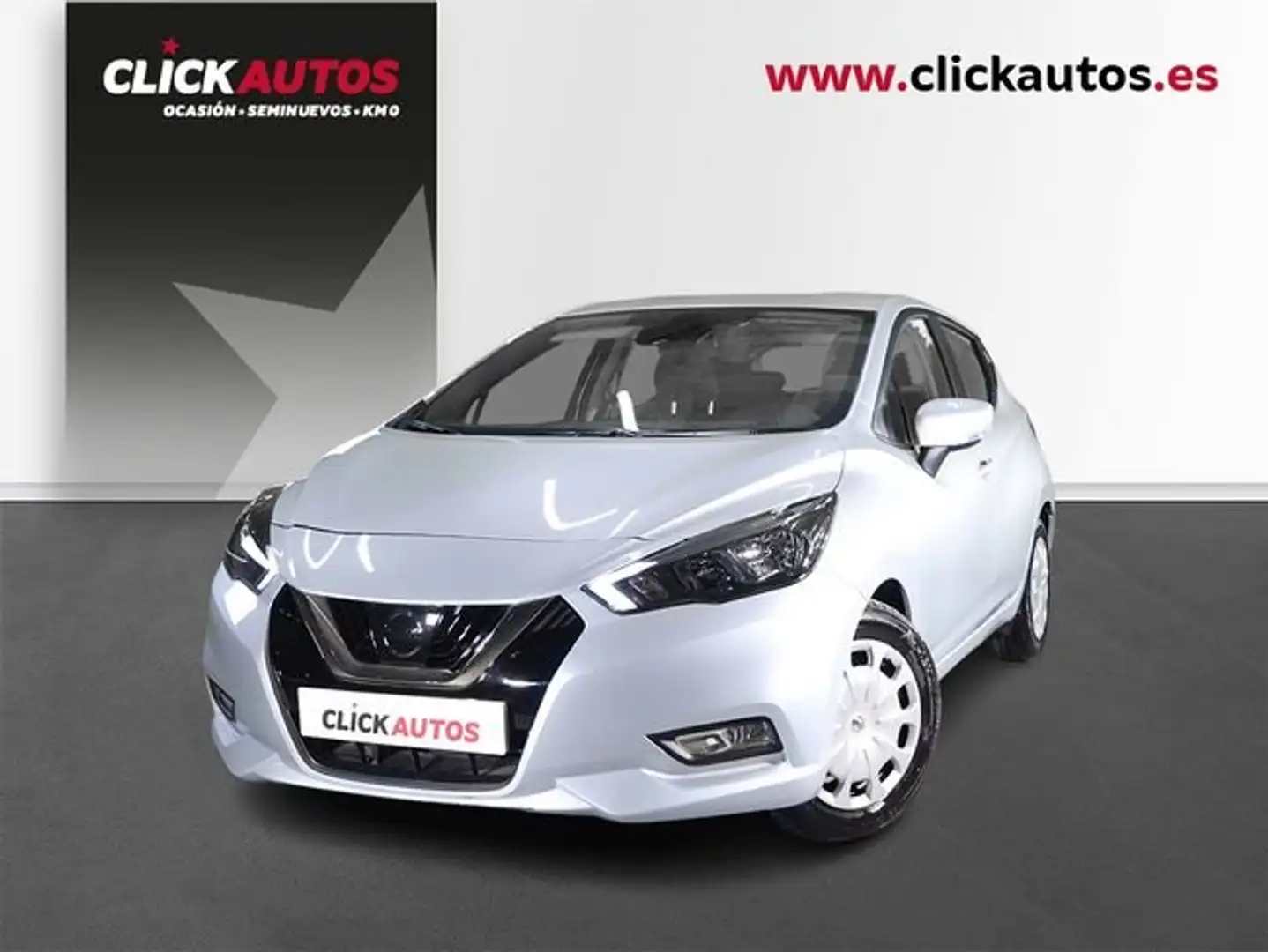 Nissan Micra IG-T Acenta 92 Plateado - 1
