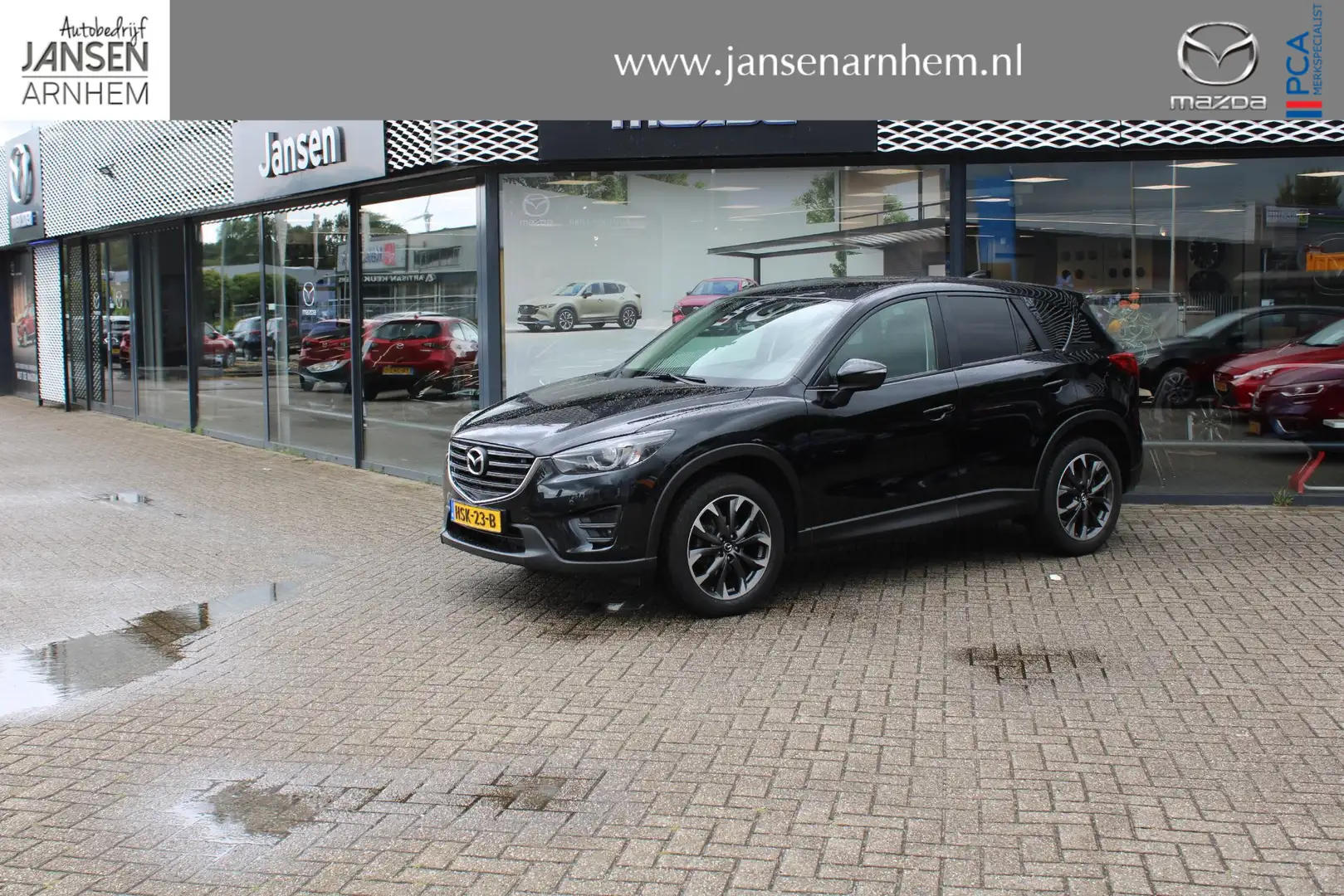 Mazda CX-5 2.0 SkyActiv-G 165 Nakama 2WD , Clima, Navi, Cruis Zwart - 1