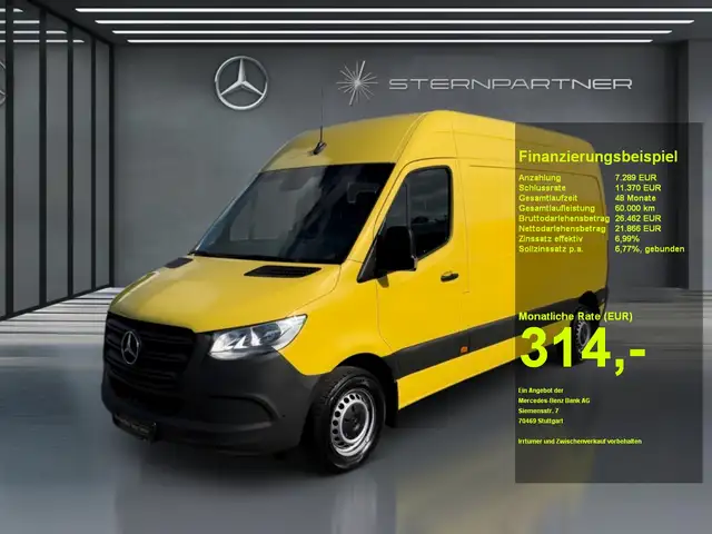 Mercedes-Benz Sprinter 214 CDI Kasten L2H2 9G AHK+Standh.+Kam.