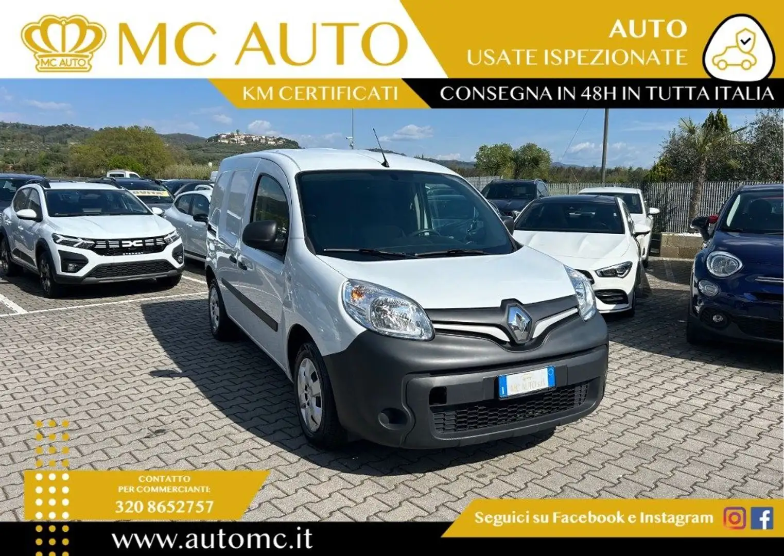 Renault Kangoo Blue dCi 115CV Express Furgone Ice Bianco - 1