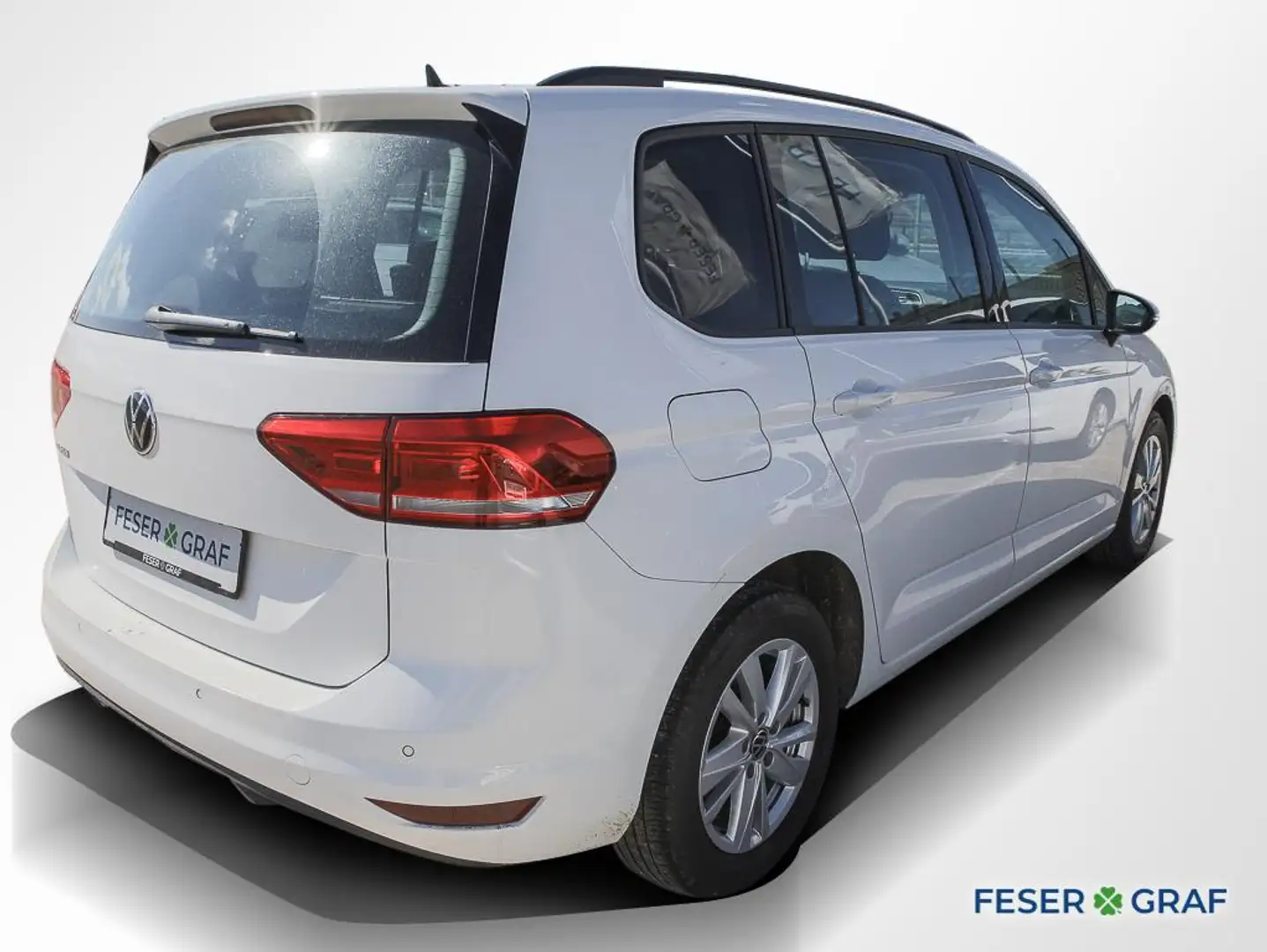 Volkswagen Touran Comfortline 2.0 TDI DSG RüKa SHZ Navi Weiß - 2