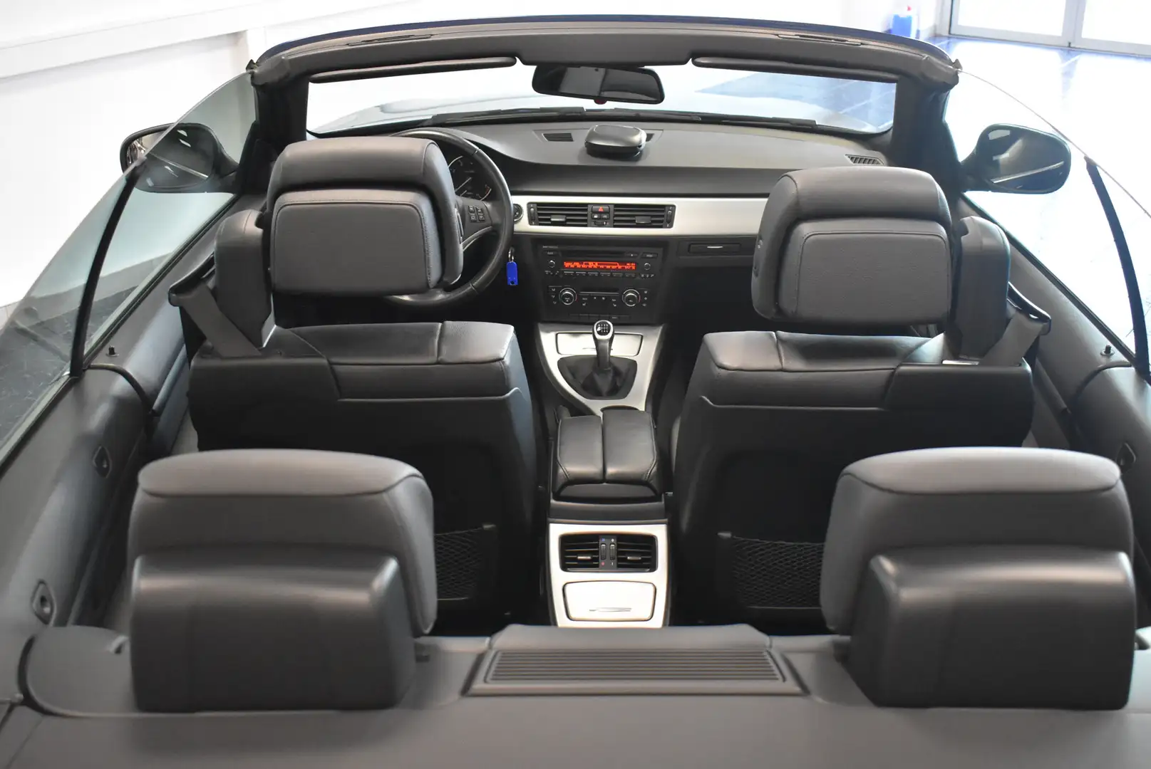 BMW 318 i Cabrio Xenon Klimaaut Leder Temp PDC Bleu - 1