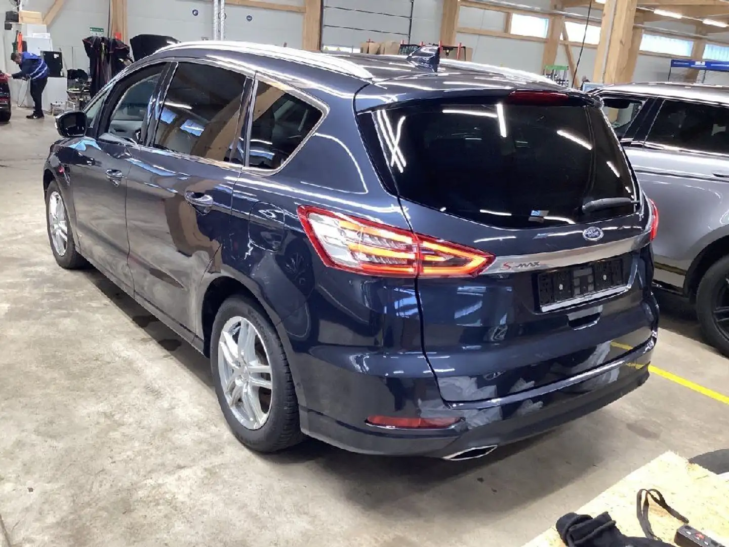 Ford S-Max S-MAX 2.0 Titanium AWD BLIS ACC AHK LED NAVI KAM Bleu - 2