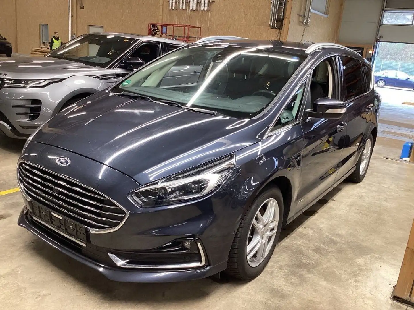 Ford S-Max S-MAX 2.0 Titanium AWD BLIS ACC AHK LED NAVI KAM Bleu - 1
