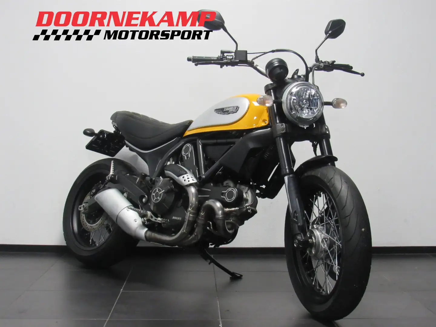 Ducati Scrambler CLASSIC Geel - 2