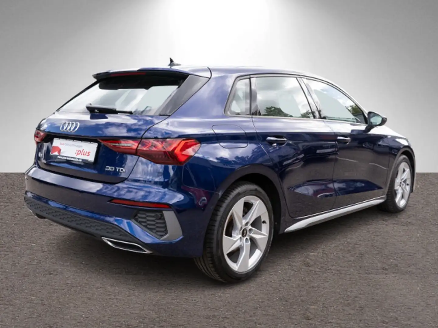 Audi A3 S line 30TDI Stronic Navi LED Pano Azul - 2