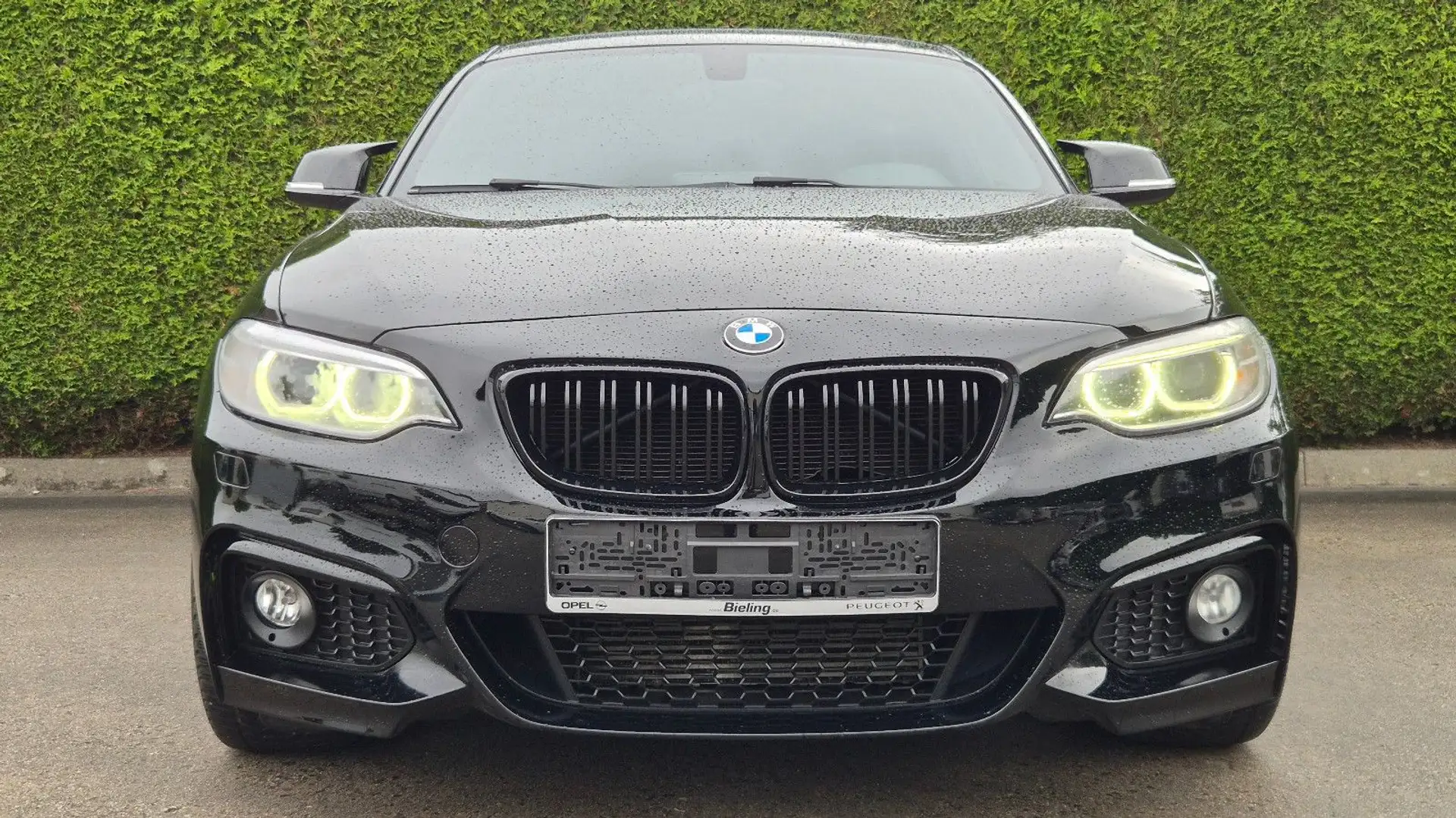 BMW 218 d Coupé Aut. M Sport/XENON/NAVI/LEDER/18 ZOLL Black - 2