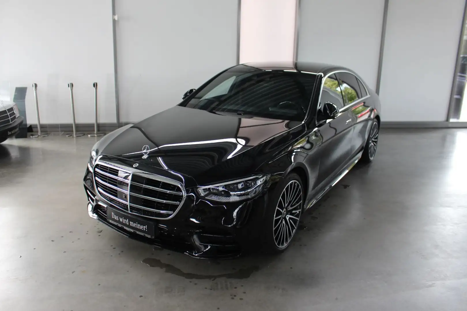 Mercedes-Benz S 350 d 4M AMG lang Chauffeur Memory Burmester Zwart - 1