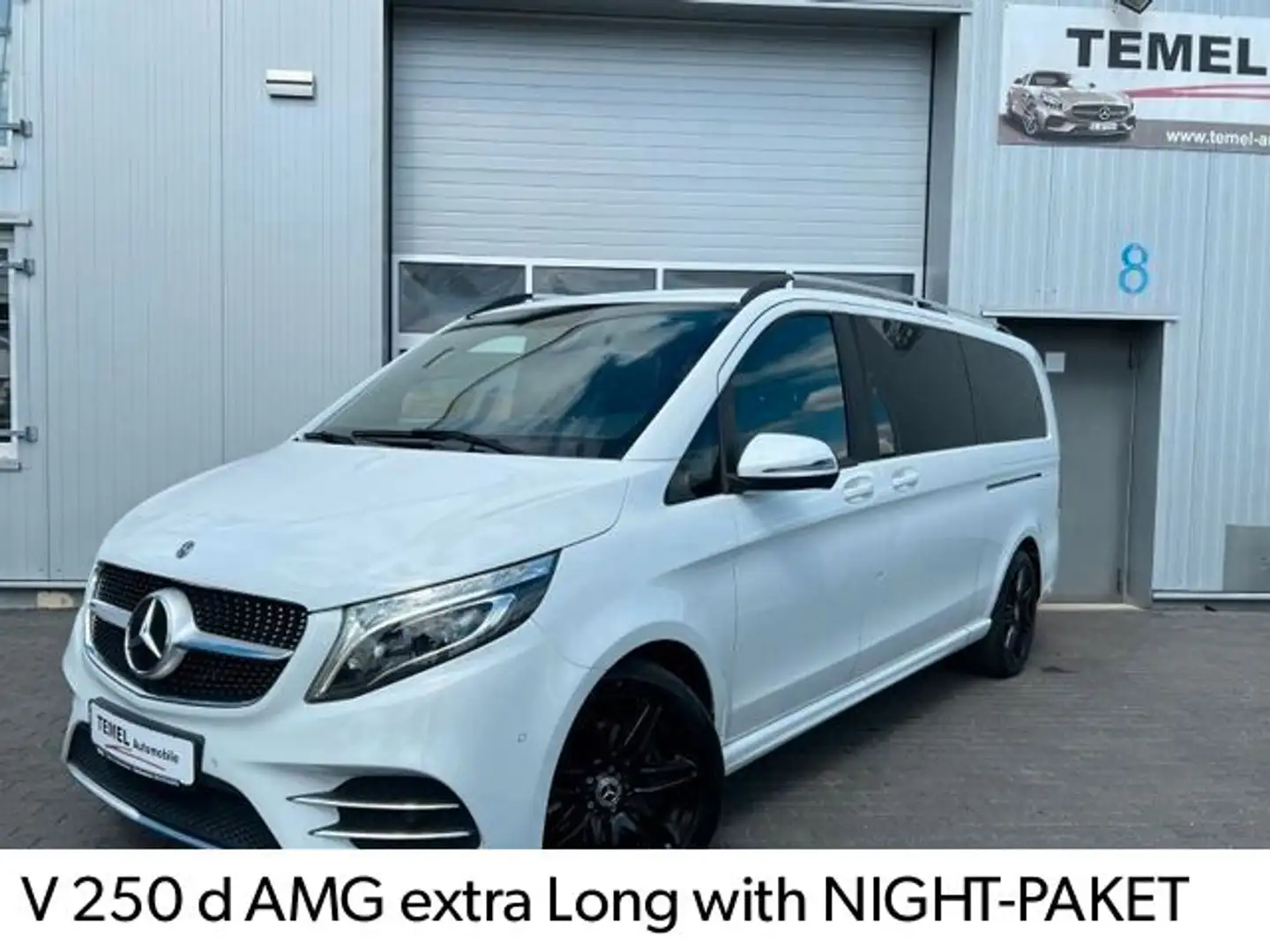 Mercedes-Benz V 250 2x V 250 d AMG EXTRALONG+AVANTGARDE+SPORT+NIGHT Weiß - 1