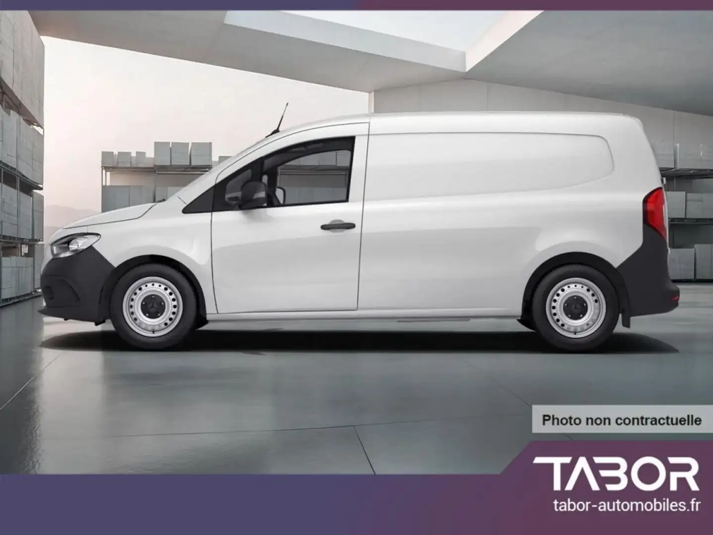 Mercedes-Benz Citan 110 CDI L2 clim MBUX cam Blanc - 2