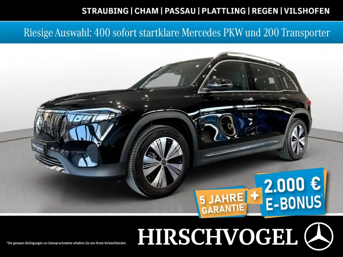 Mercedes-Benz EQB 350 4M Progressive+KEYLESS+MBUX+Navi-Pr.+LED Noir - 1