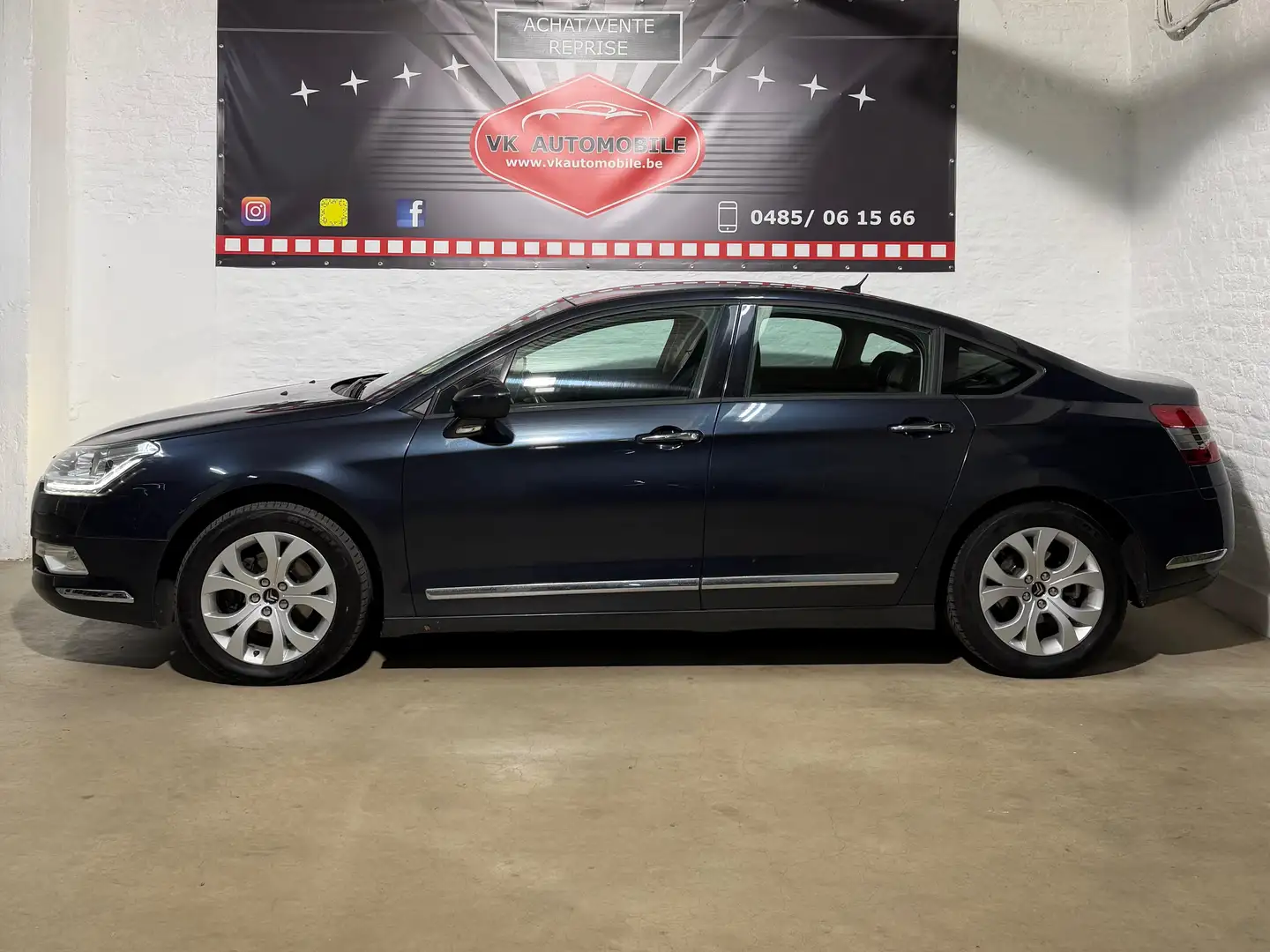 Citroen C5 C5 2.0 HDi Business GPS Plus FAP (Fleet) Blauw - 2