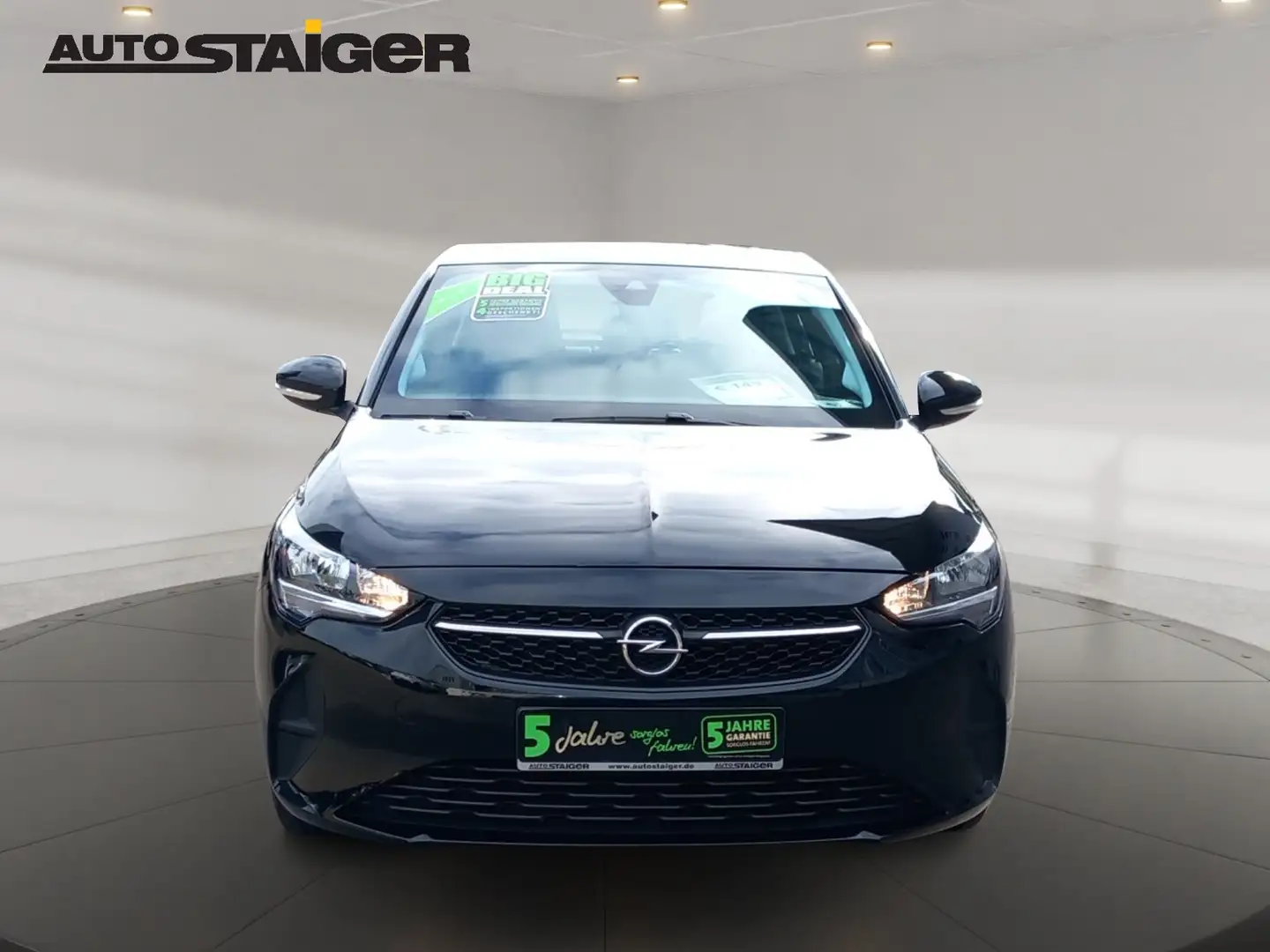 Opel Corsa F 1.2 Edition Klimaanlage, PDC, SHZ, Schwarz - 2