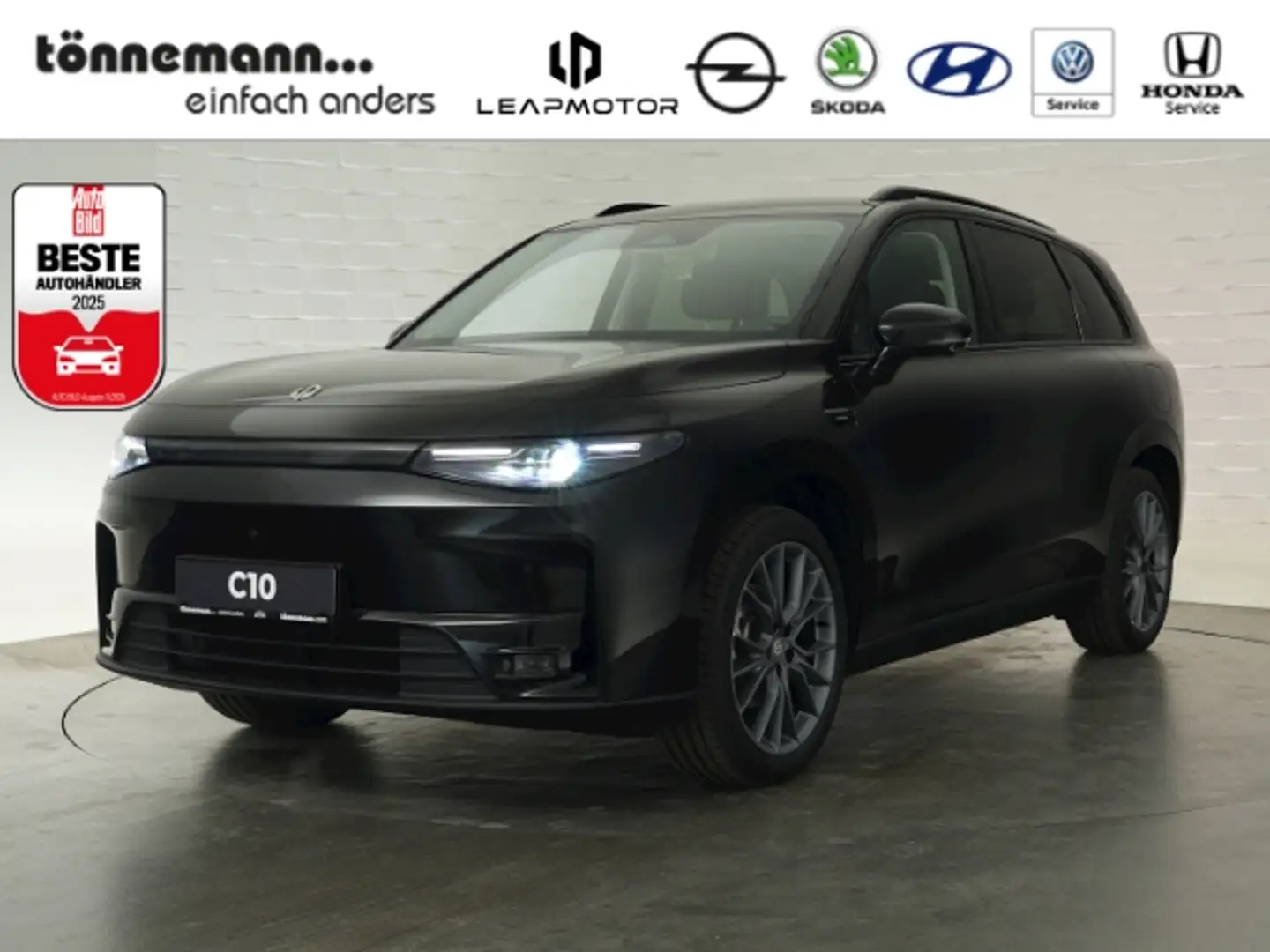 Leapmotor C10 DESIGN MY25 69,9 kWh+NAVI+360°KAMERA+PANORAMADACH+ Zwart - 1