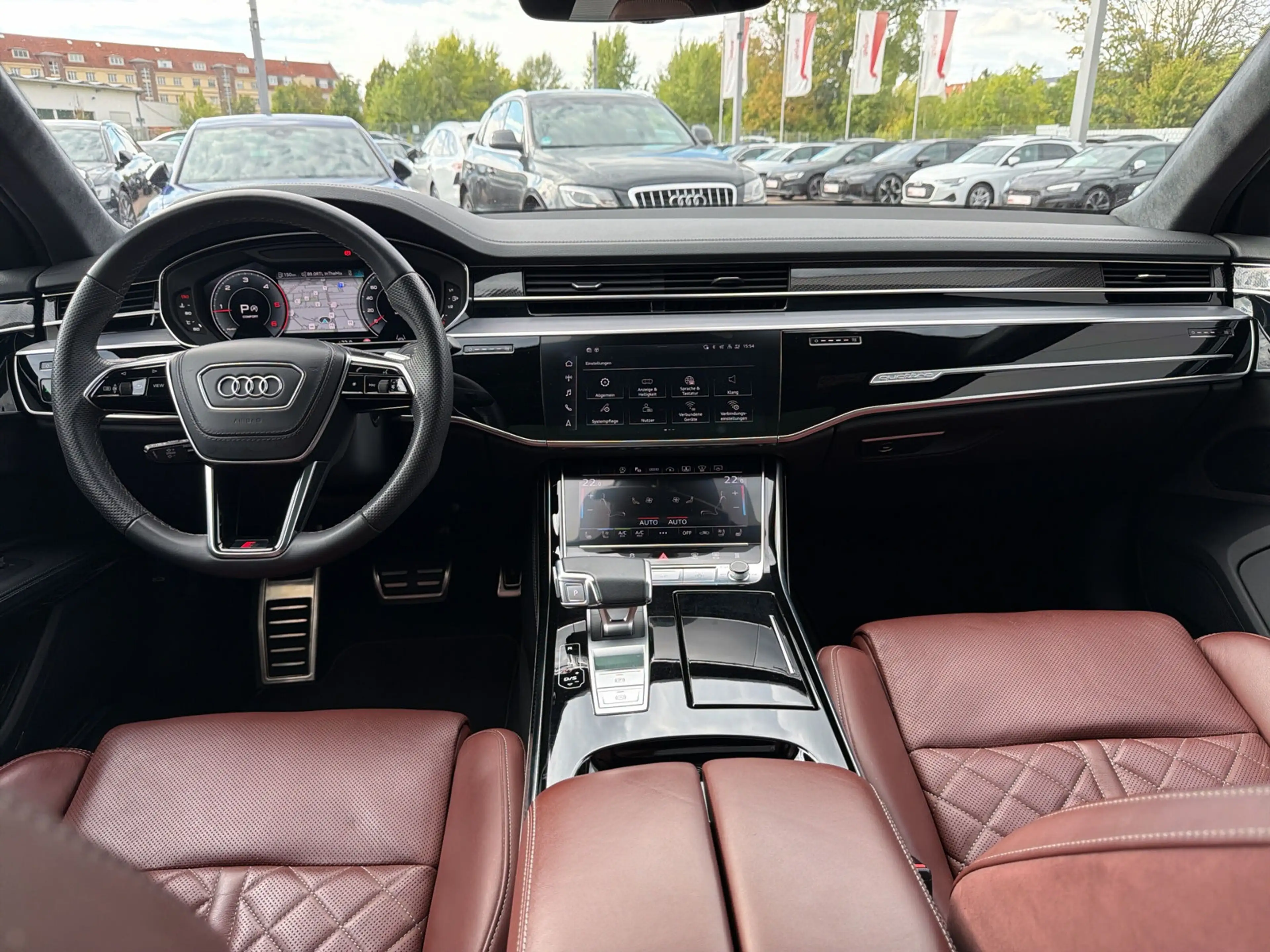 Audi A8 50 TDI qu S line STANDHZG PANO HuD B&O AIR — photo 15