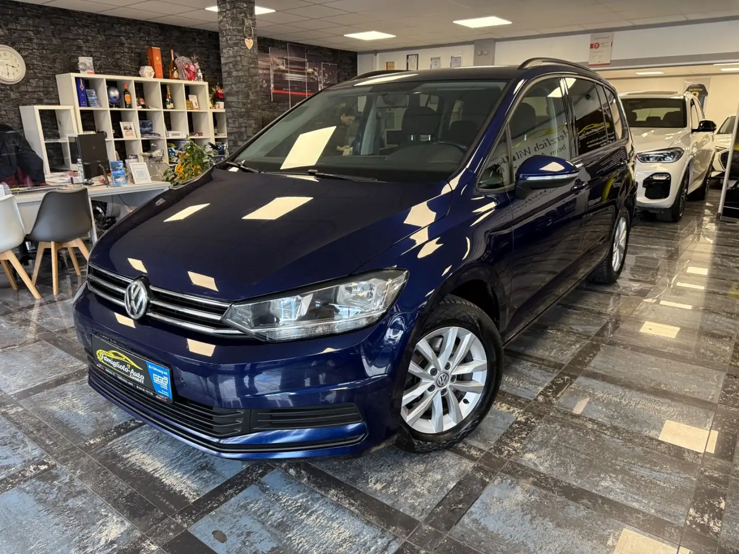 Volkswagen Touran Comfortline BMT/Start-Stopp*Aluräder*Navi Blau - 2