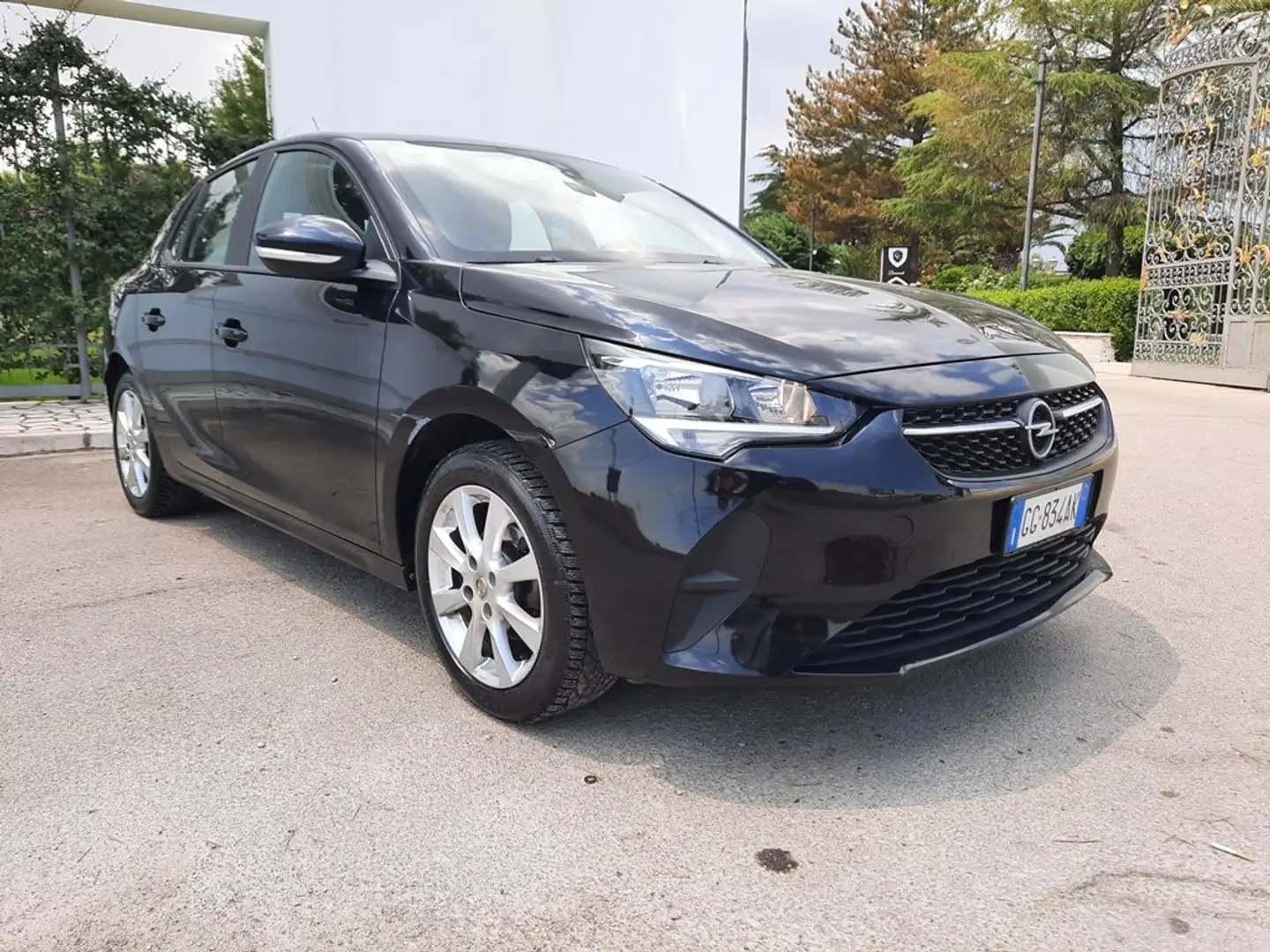 Opel Corsa Corsa VI 2020 1.2 BENZINA 75CV,5P,B.CONDIZIONI, Zwart - 2
