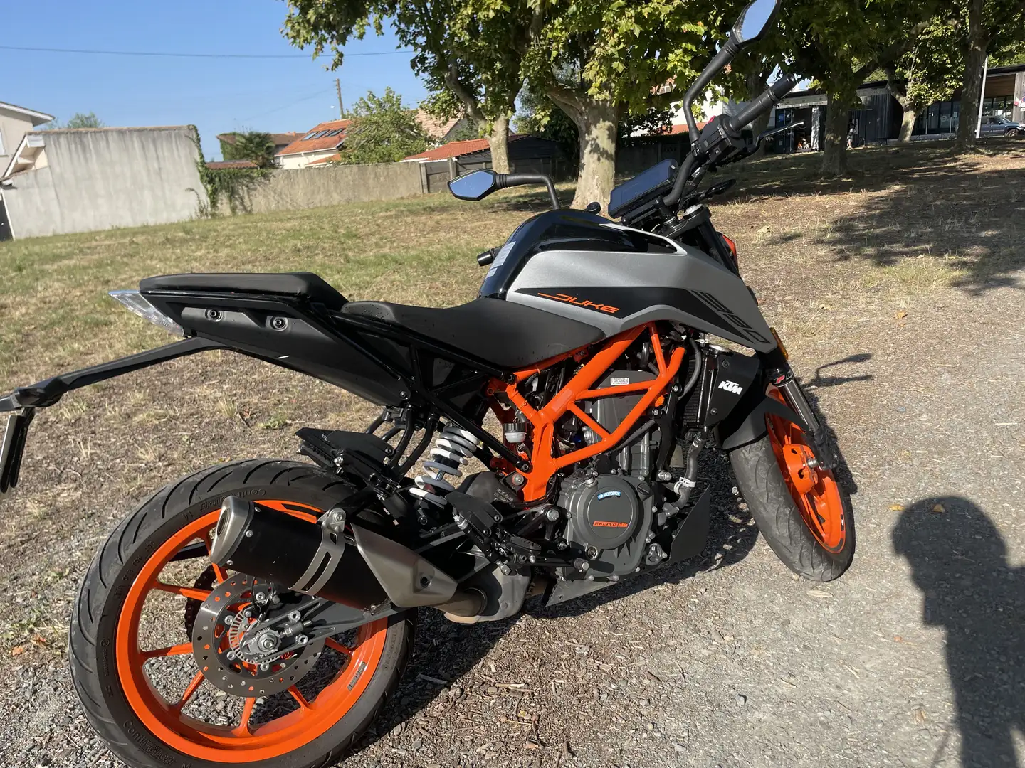 KTM 390 Duke Argent - 2