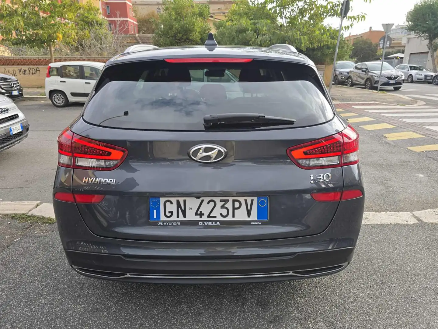 Hyundai i30 Wagon 1.0 T-GDI iMT 48V Prime swnza obbligo di fin Grigio - 2