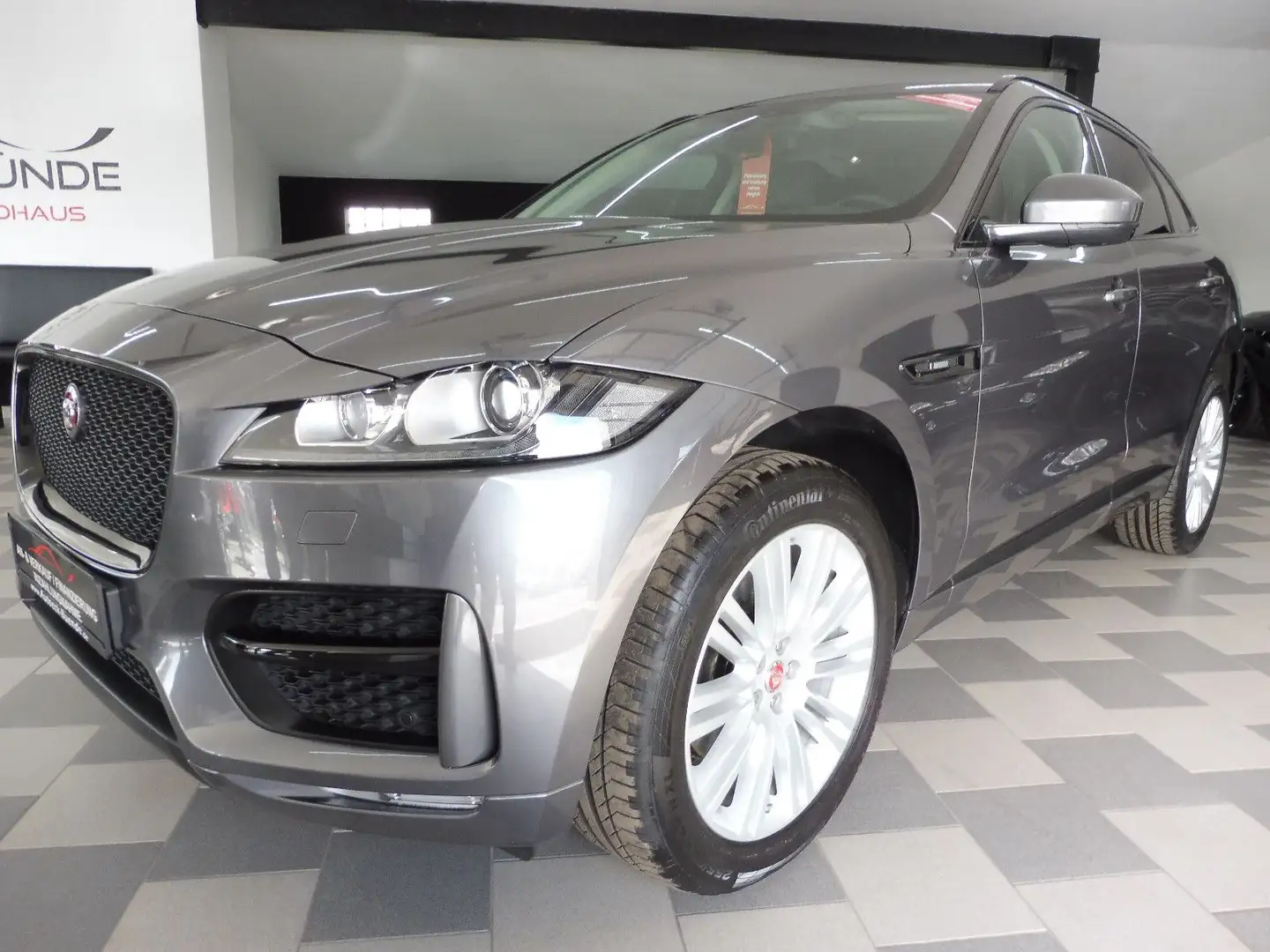 Jaguar F-Pace F-PACE R-Sport AWD Meridian/20"/APPROVED 12-2025 Grigio - 2