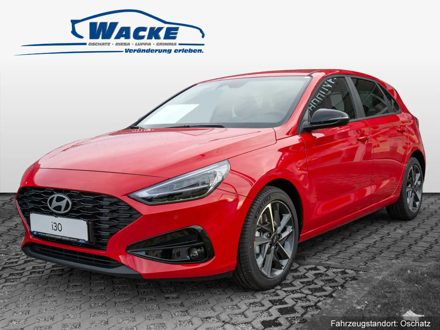 Hyundai i30 1.0 Advantage SHZ KAMERA NAVI FACEL. LED Rouge - 1