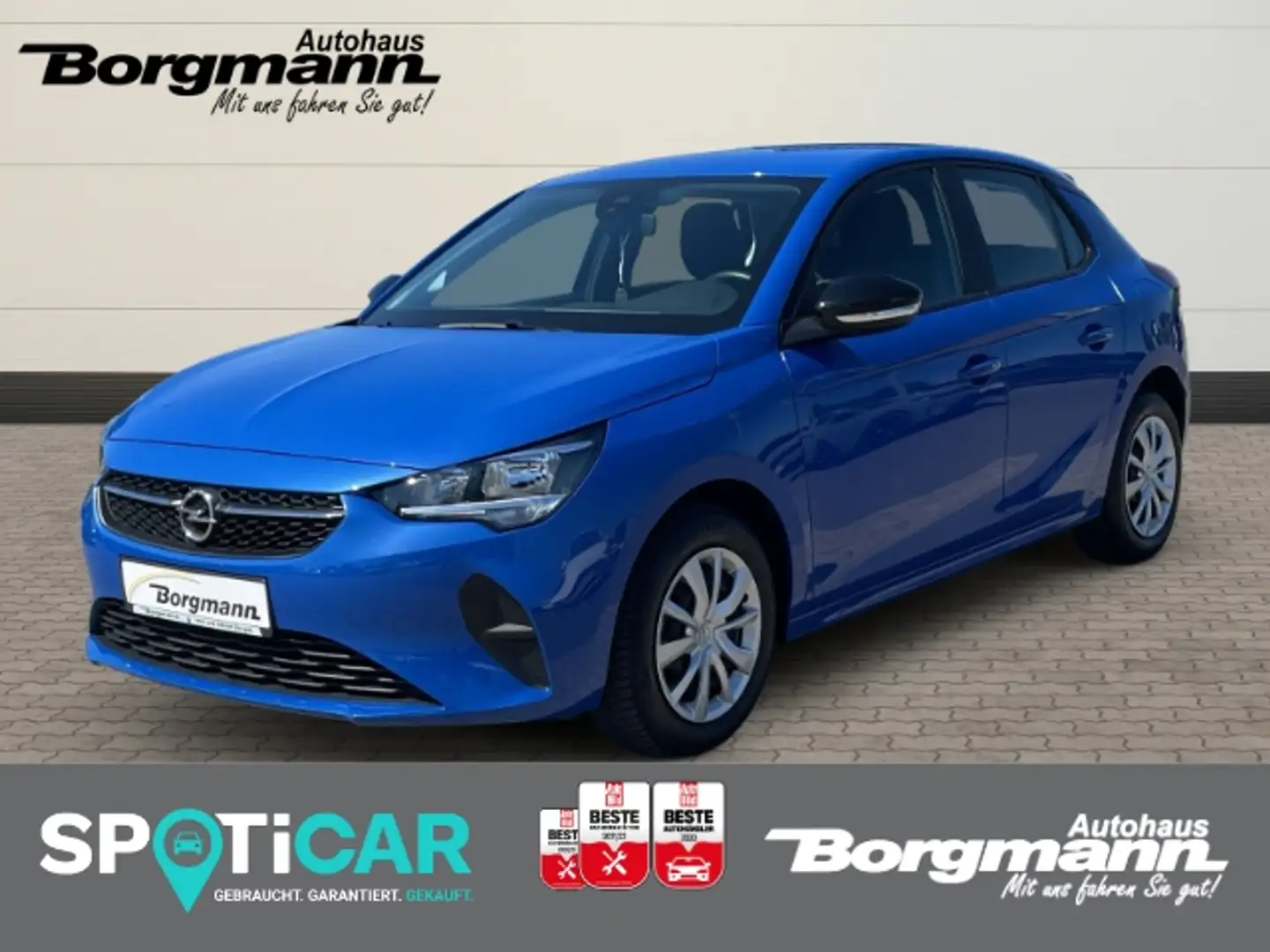 Opel Corsa Edition 1.2 Bluetooth - Sitzheizung - Park Distanc Blauw - 1