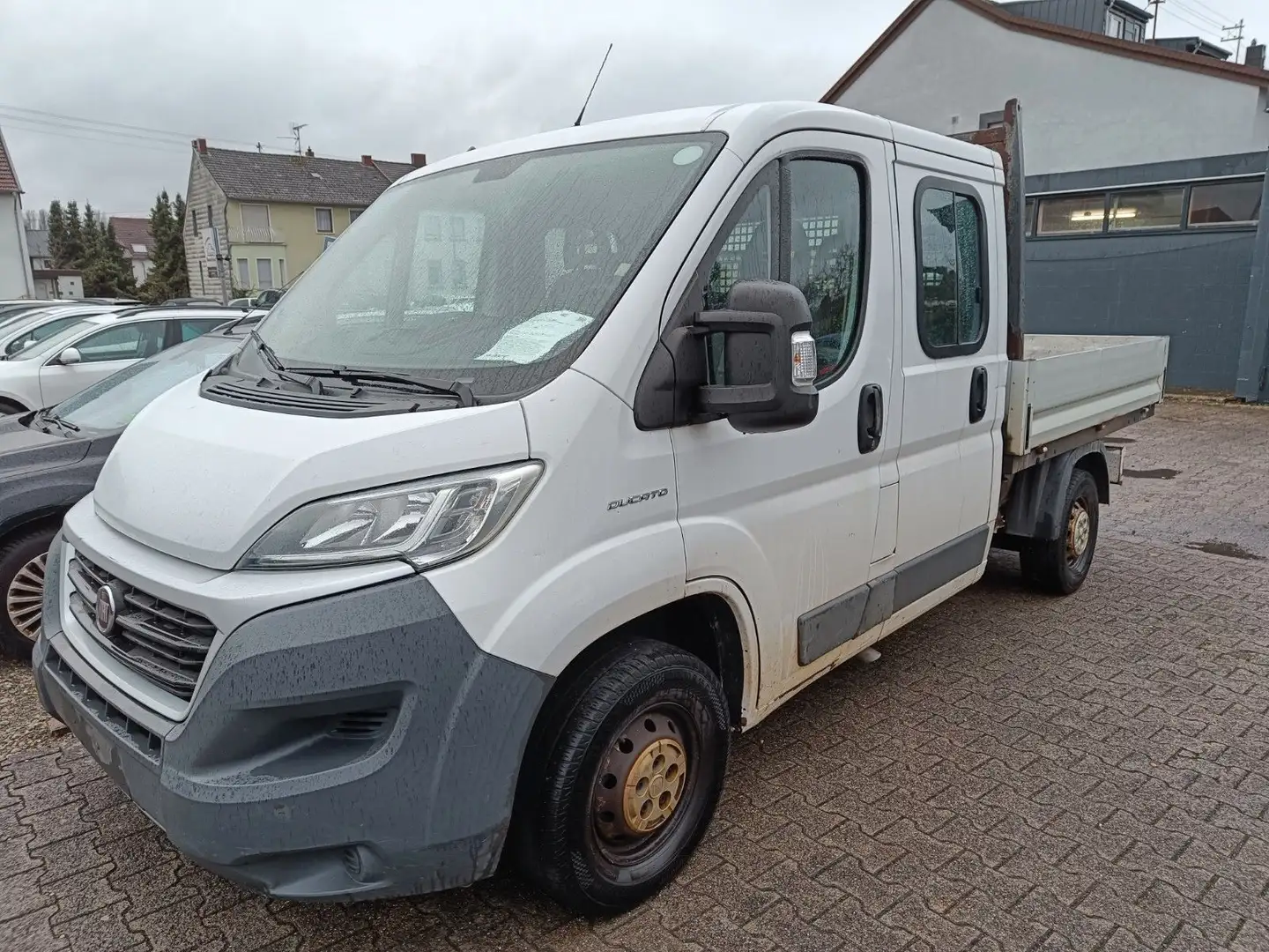 Fiat Ducato Pritsche/Kipper Doppelk. 33 130 L2 Pritsc Weiß - 2