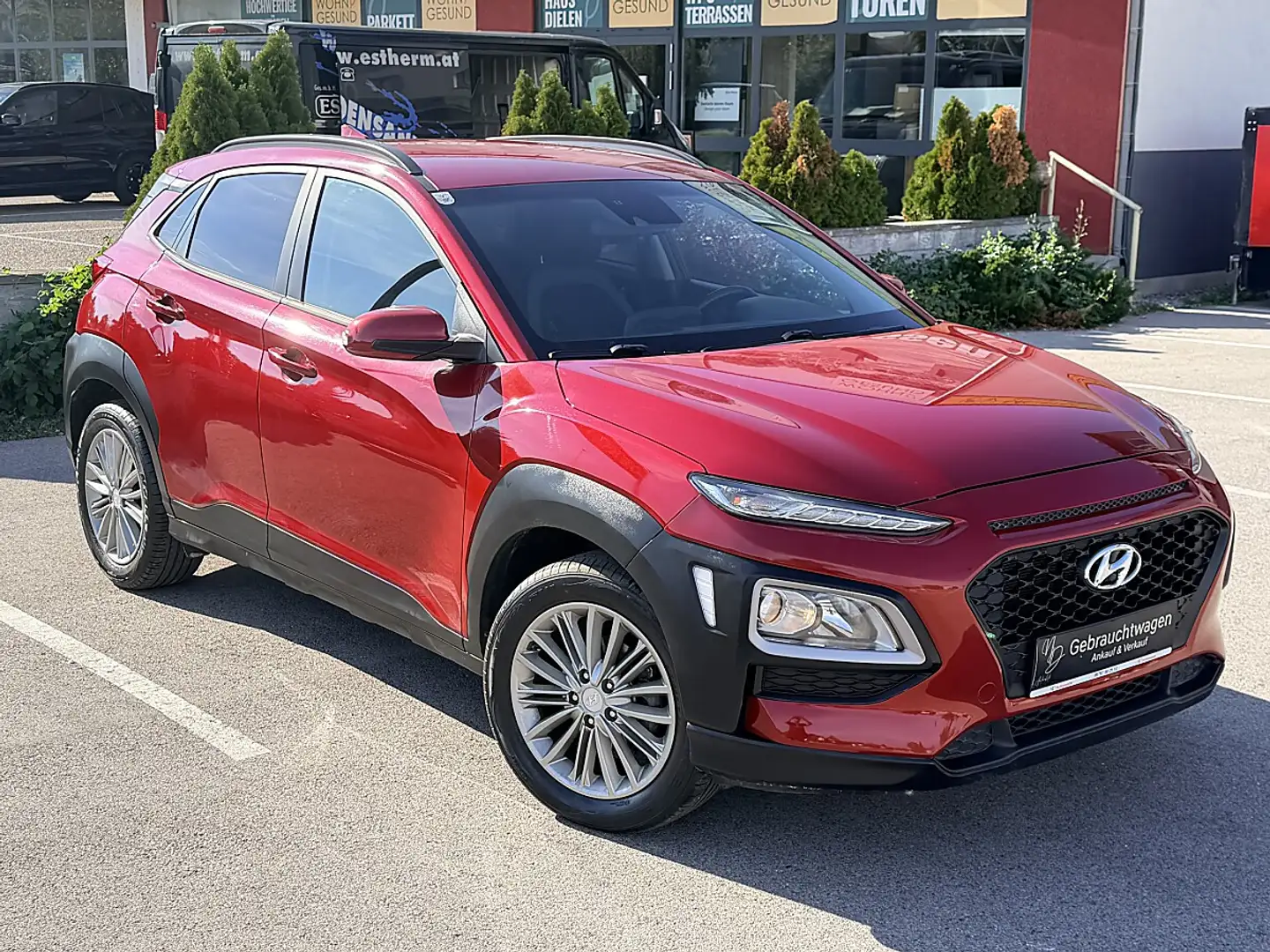 Hyundai KONA Kona 1.0 T-GDI LEVEL 3 2WD *Sehr gepflegt* Rot - 2