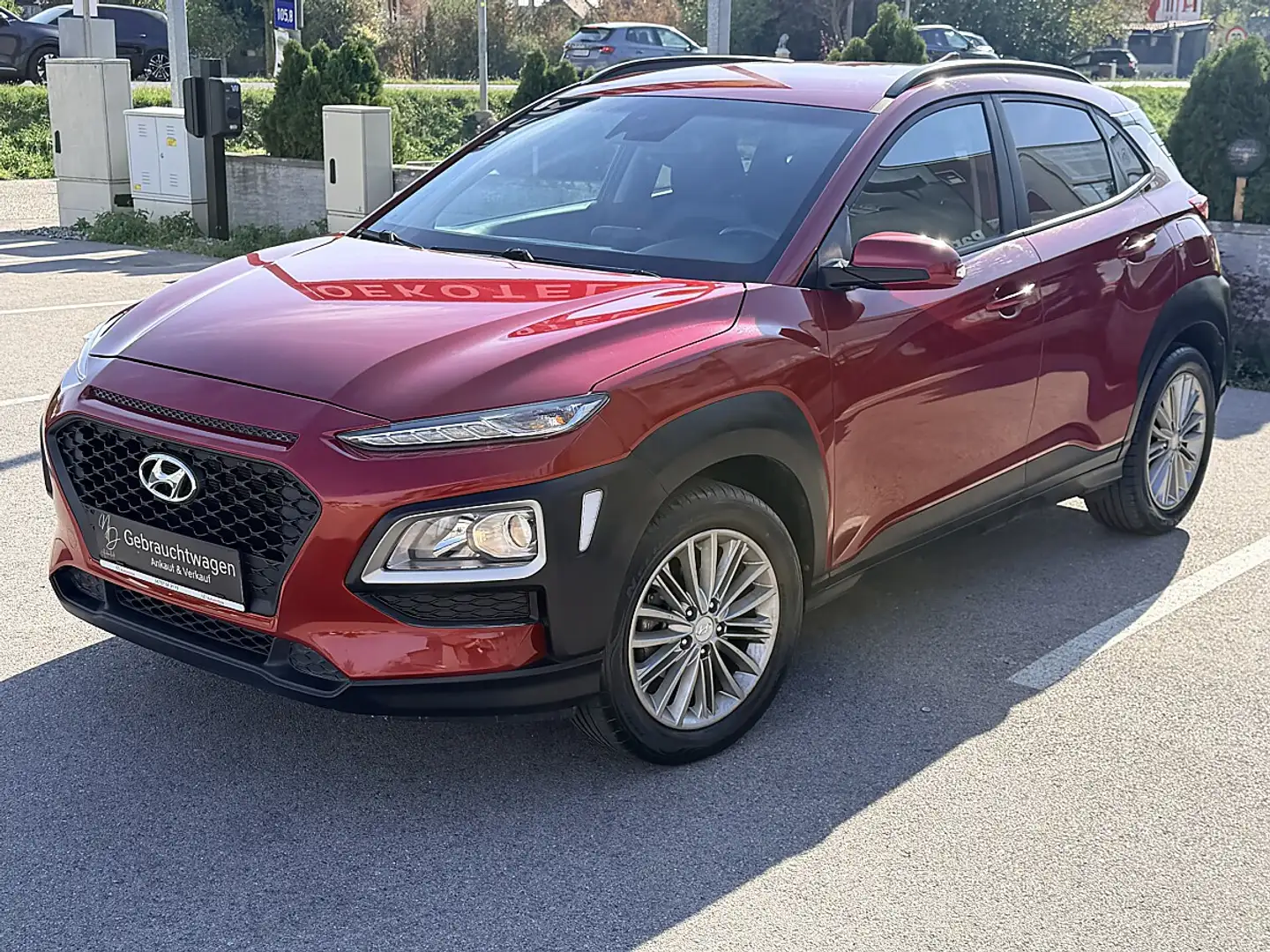 Hyundai KONA Kona 1.0 T-GDI LEVEL 3 2WD *Sehr gepflegt* Rot - 1