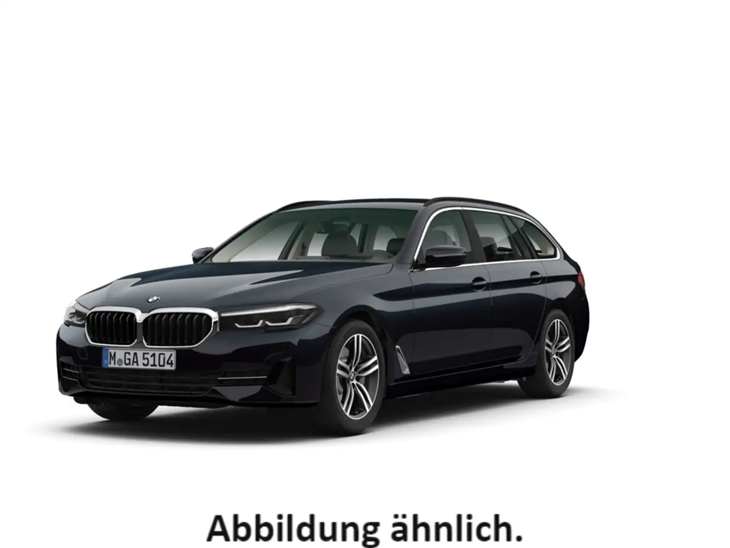 BMW 530 i MSport xDrive touring/HUD/Navigation/Leder Schwarz - 1