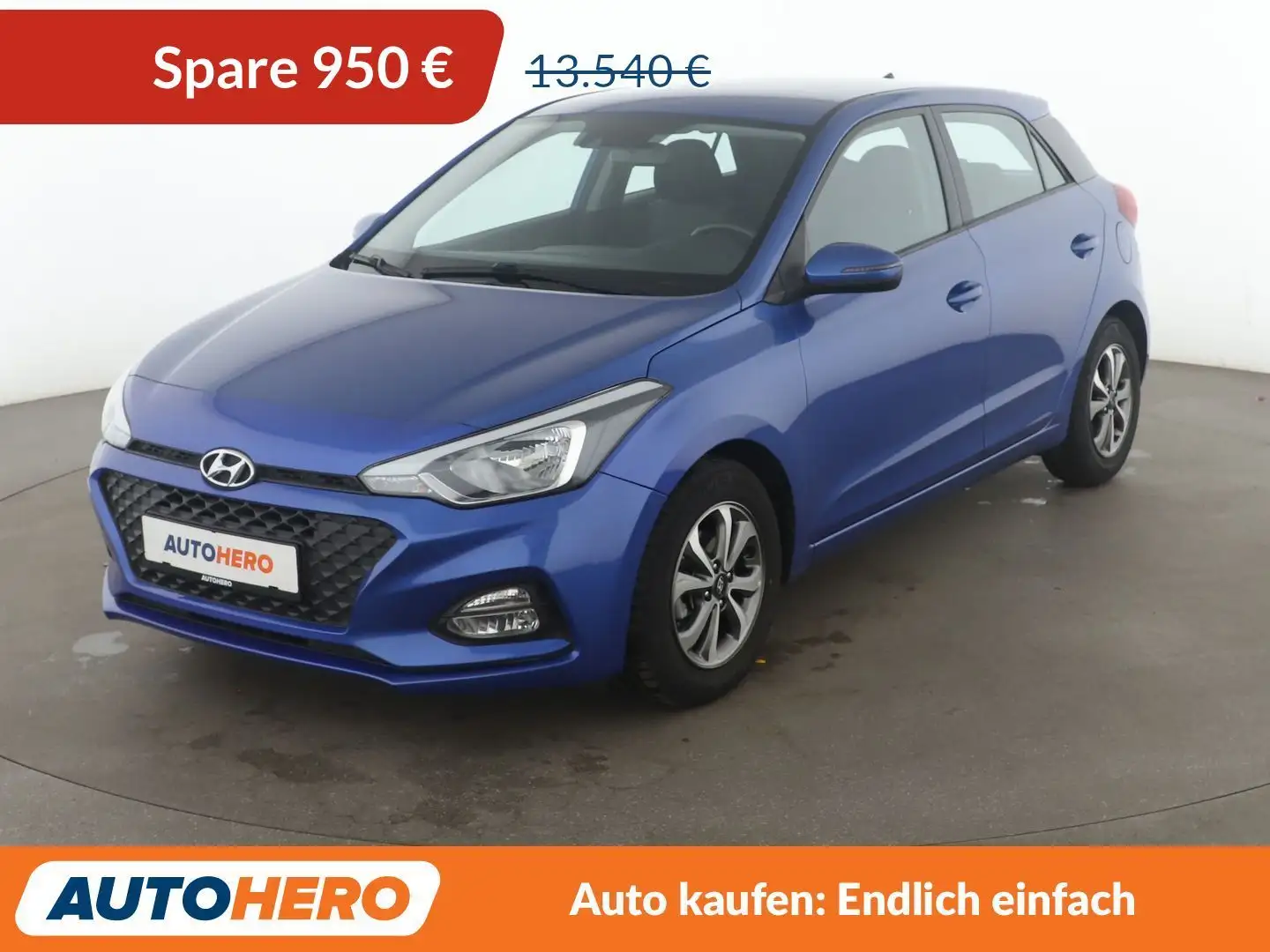 Hyundai i20 1.2 Trend *PDC*SHZ* Blau - 1