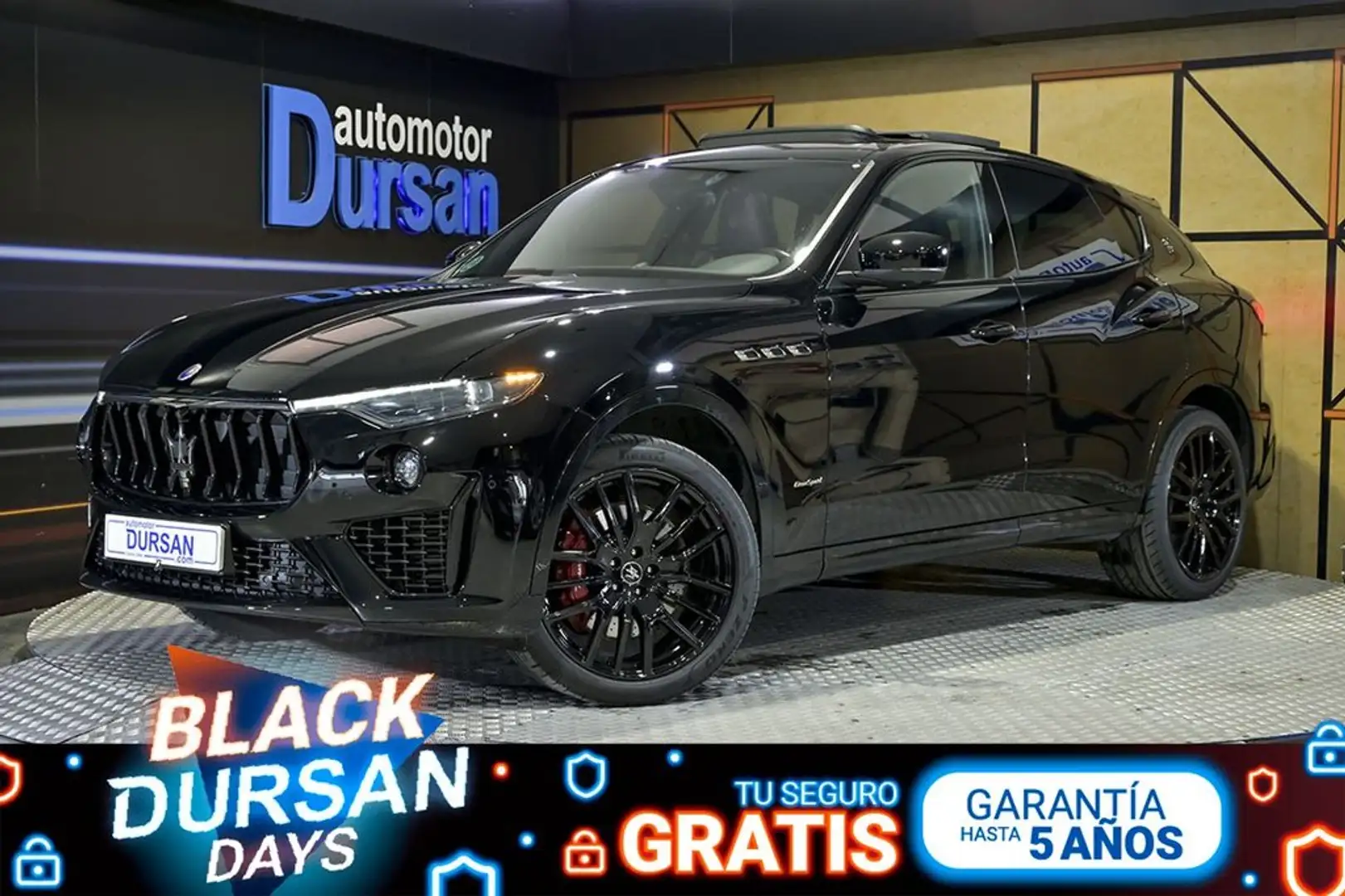 Maserati Levante GranSport 3.0 V6 tt 257kW350CV Negro - 1