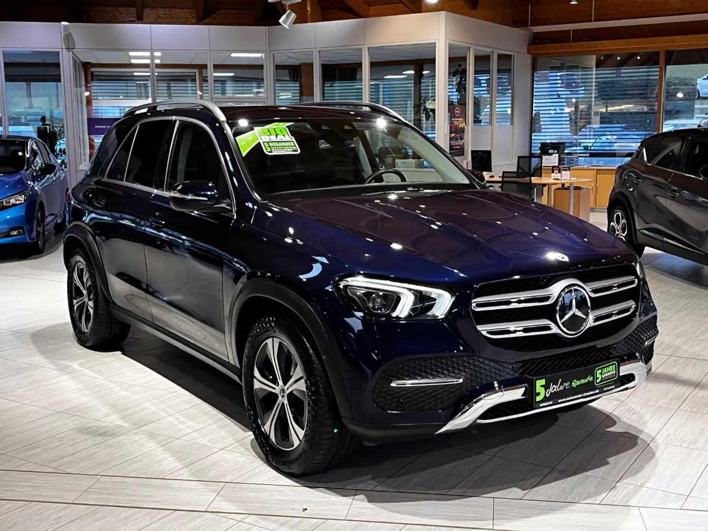 Mercedes-Benz GLE 350 de 4Matic ACC+AHK+LED+Navi+SHZ+Kam.+LM Blauw - 2