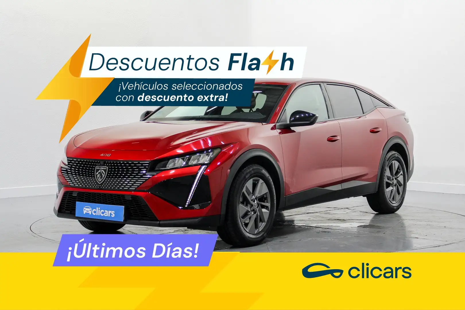 Peugeot 408 PureTech 130 Allure EAT8 Red - 1