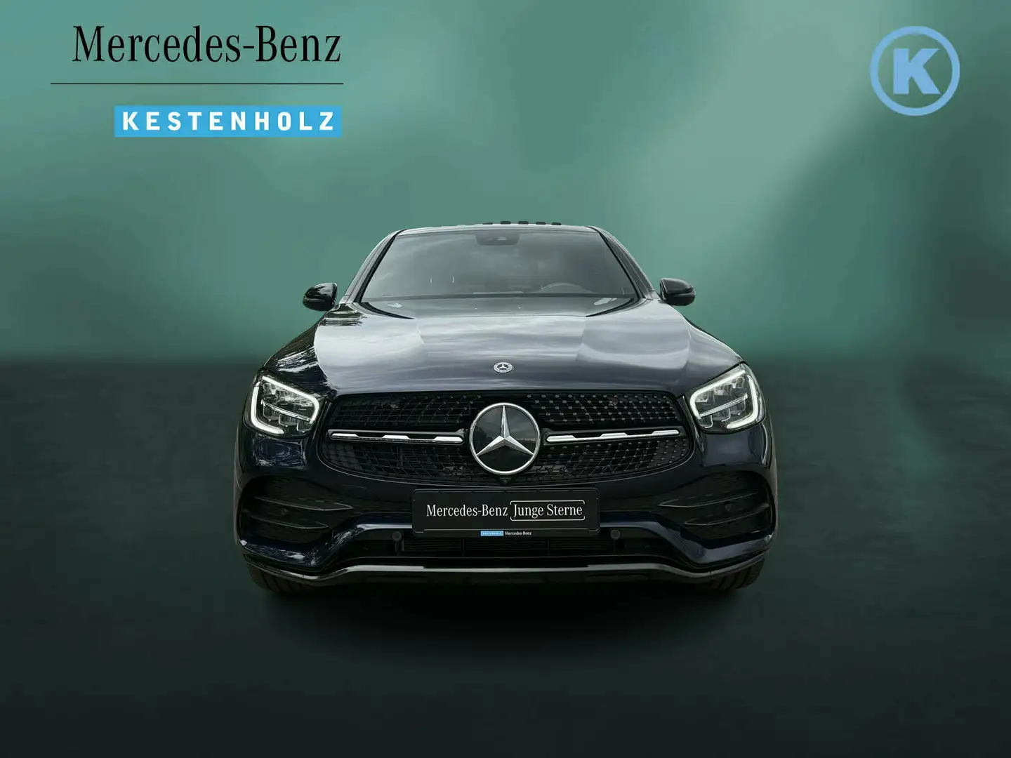 Mercedes-Benz GLC 300 GLC 300 d 4M AMG+NIGHT+AHK+DISTRO+SHD+BURME+360° Blau - 2