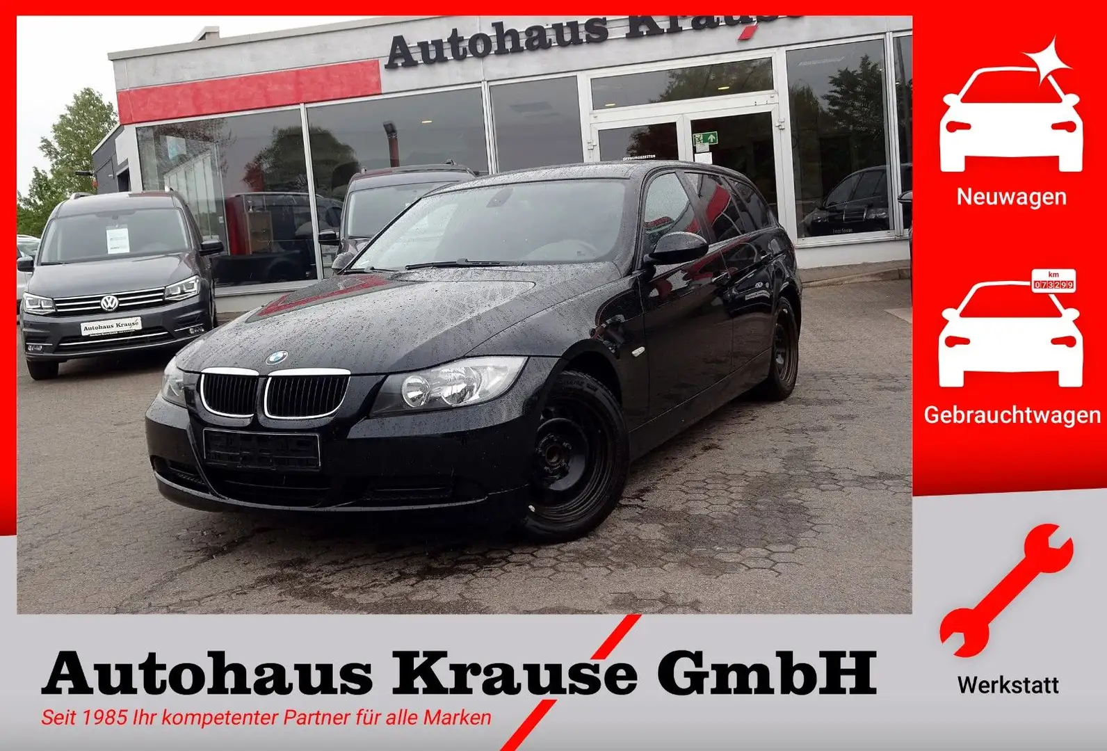 BMW 318 Baureihe 3 Touring 318i Noir - 1