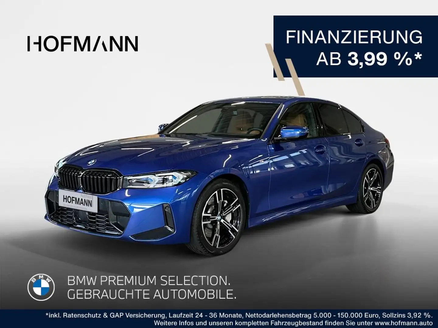 BMW 330 M Sport Blau - 1