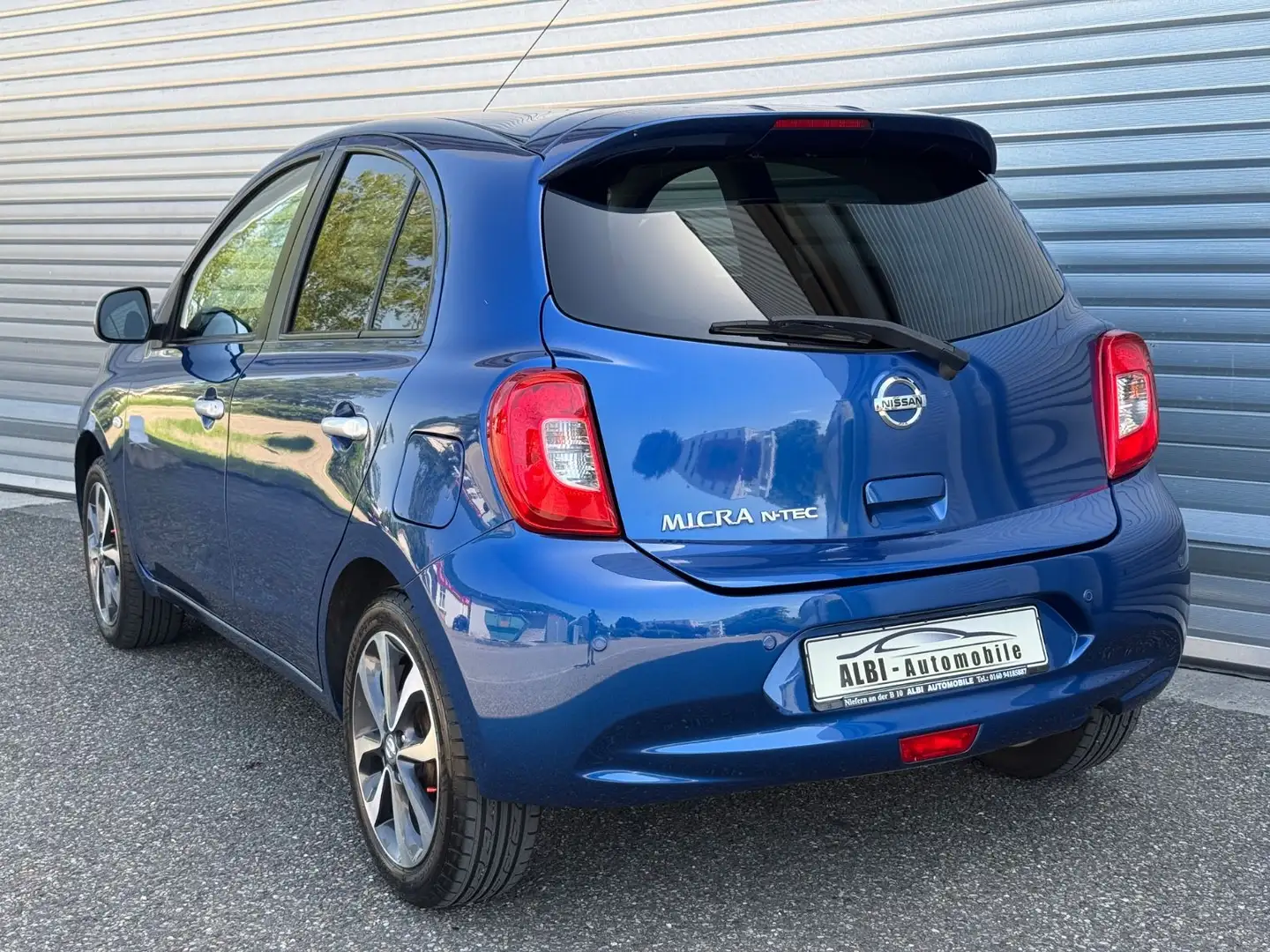Nissan Micra N-Tec Automatik Navi ** Azul - 2