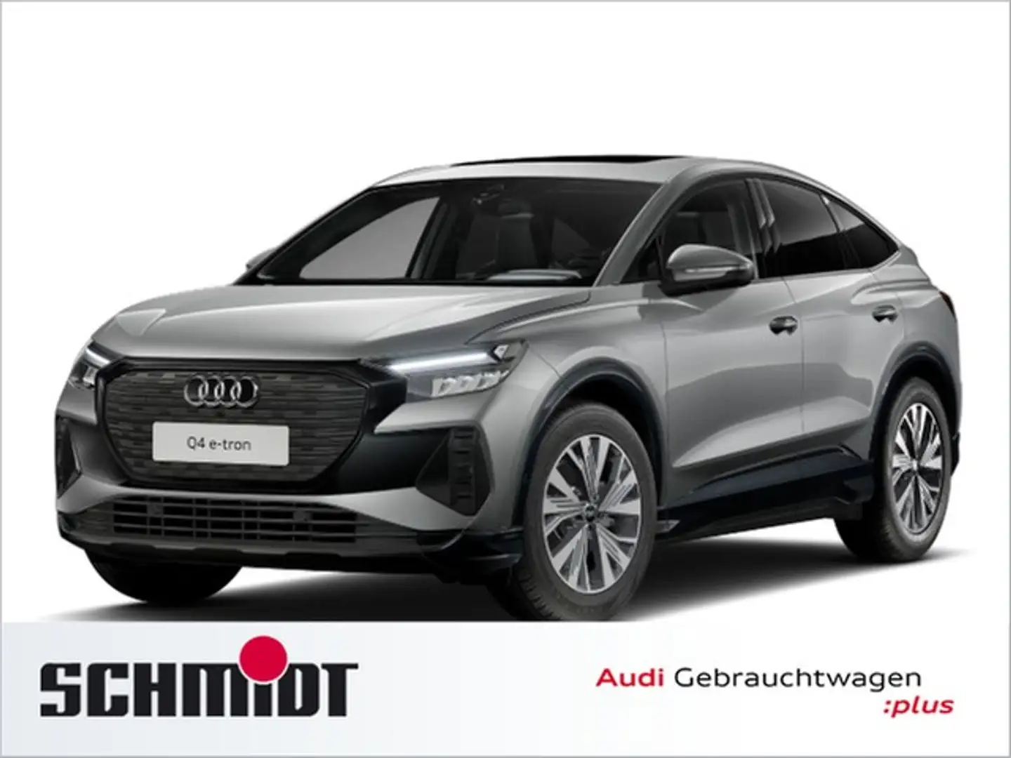 Audi Q4 e-tron Sportback 35 ACC SONOS Wärmep. Pano Sports. Ass... Grau - 1