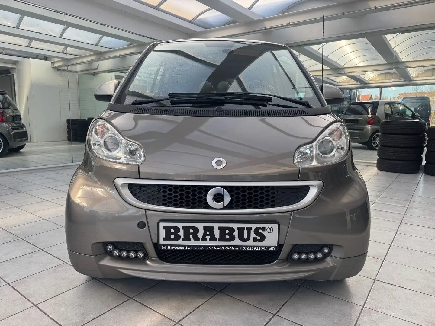 smart forTwo Brabus 101PS Leder Silber - 1