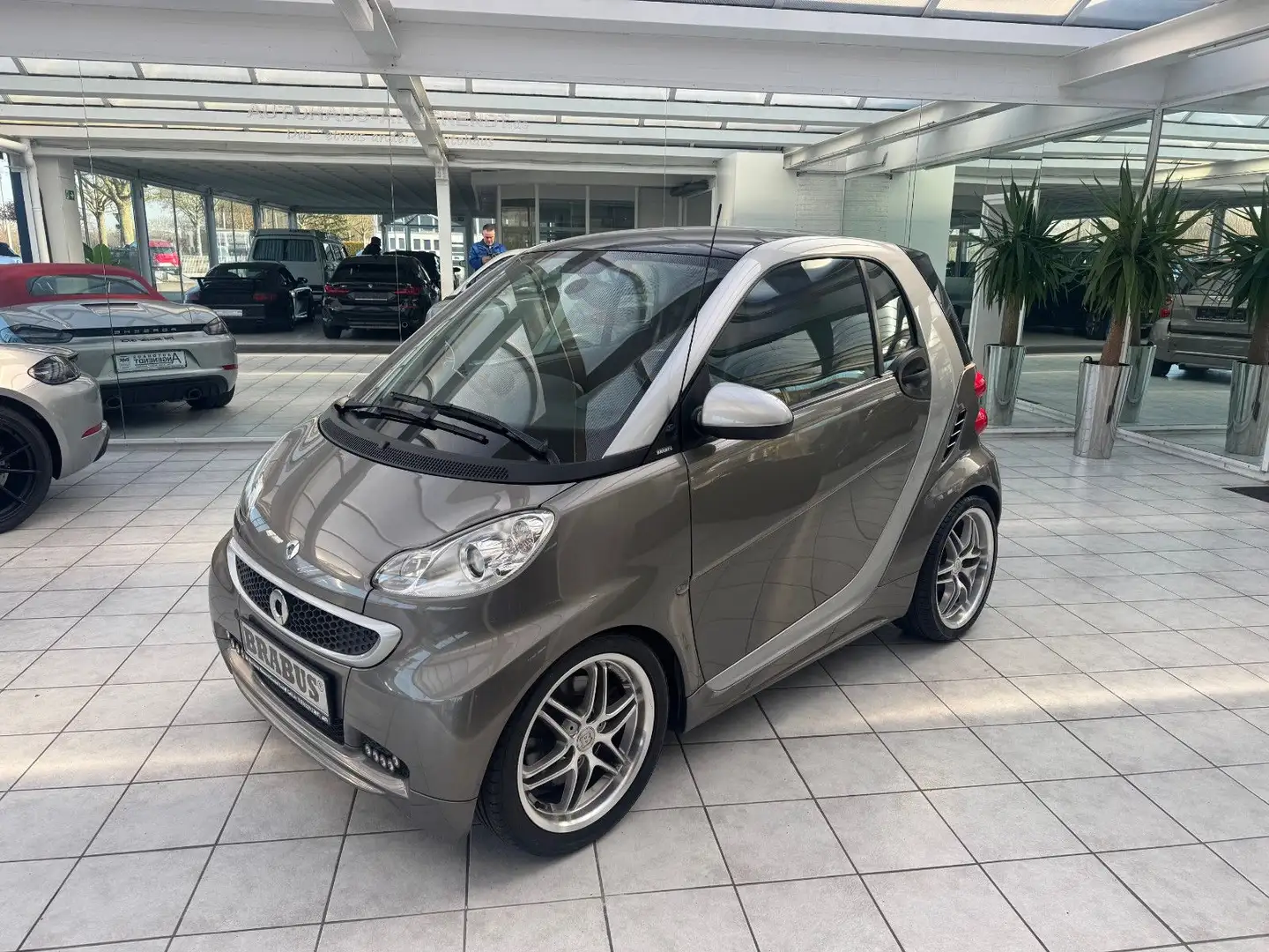 smart forTwo Brabus 101PS Leder Silber - 2
