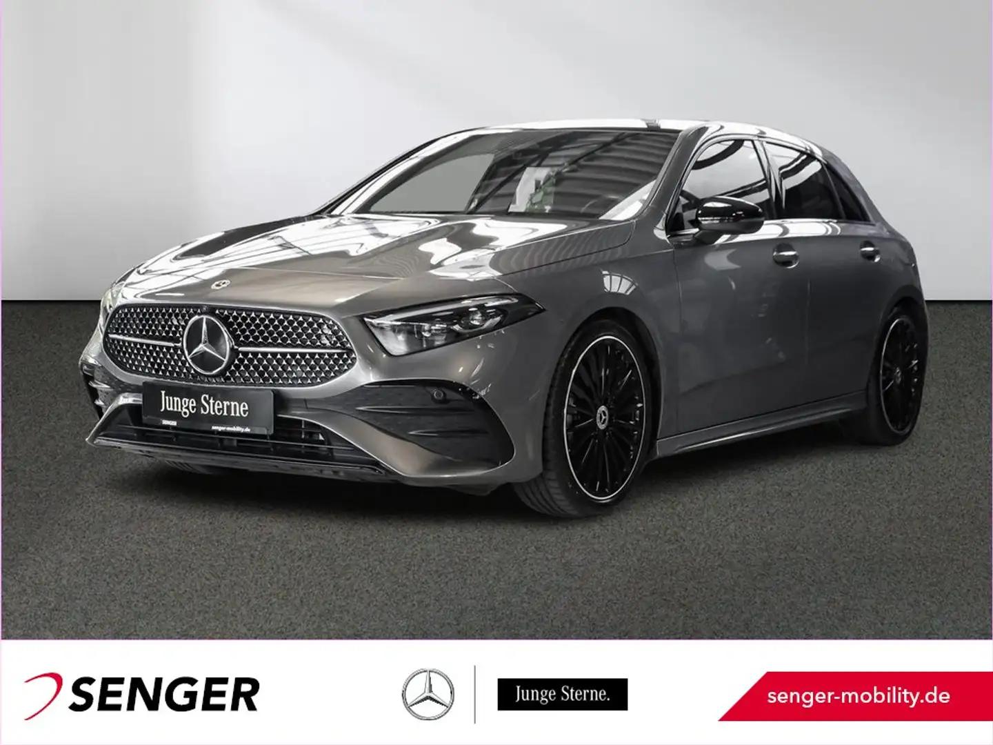 Mercedes-Benz A 180 AMG Night Multibeam Panorama 360°-Kamera Gris - 1