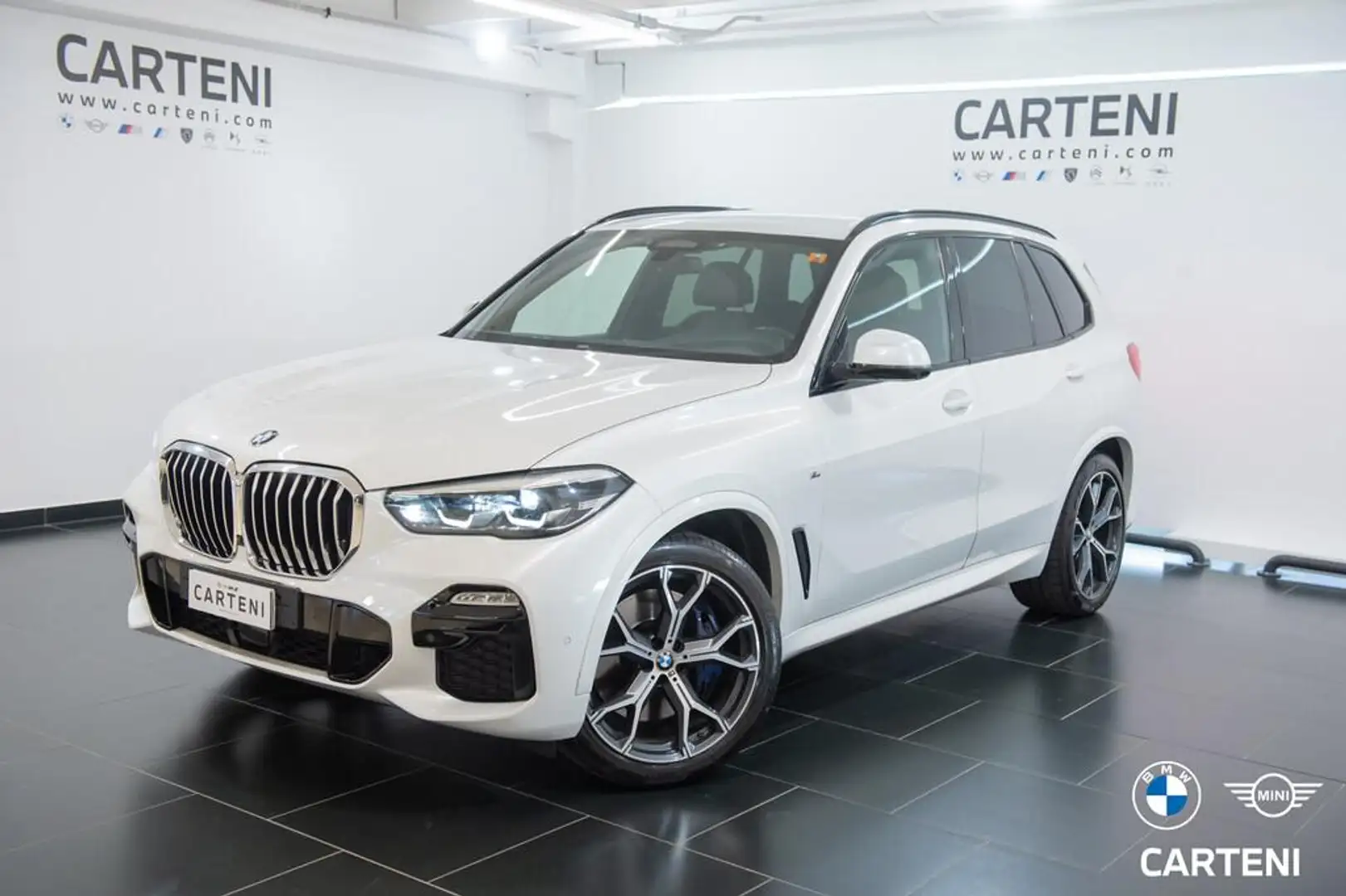 BMW X5 xdrive30d Msport auto Bianco - 1